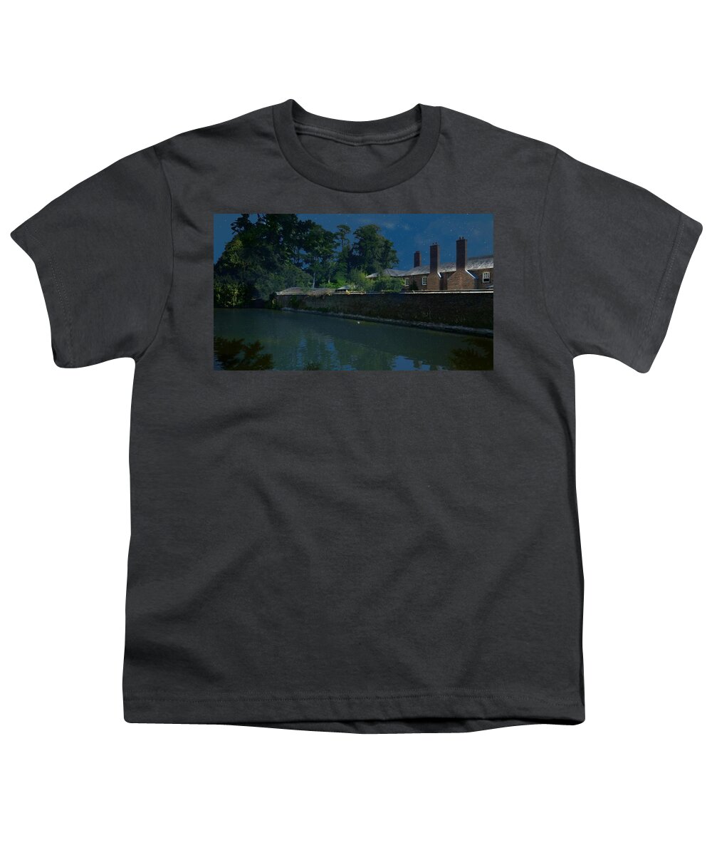 Dusk Youth T-Shirt featuring the photograph Dusk by Alison Frank