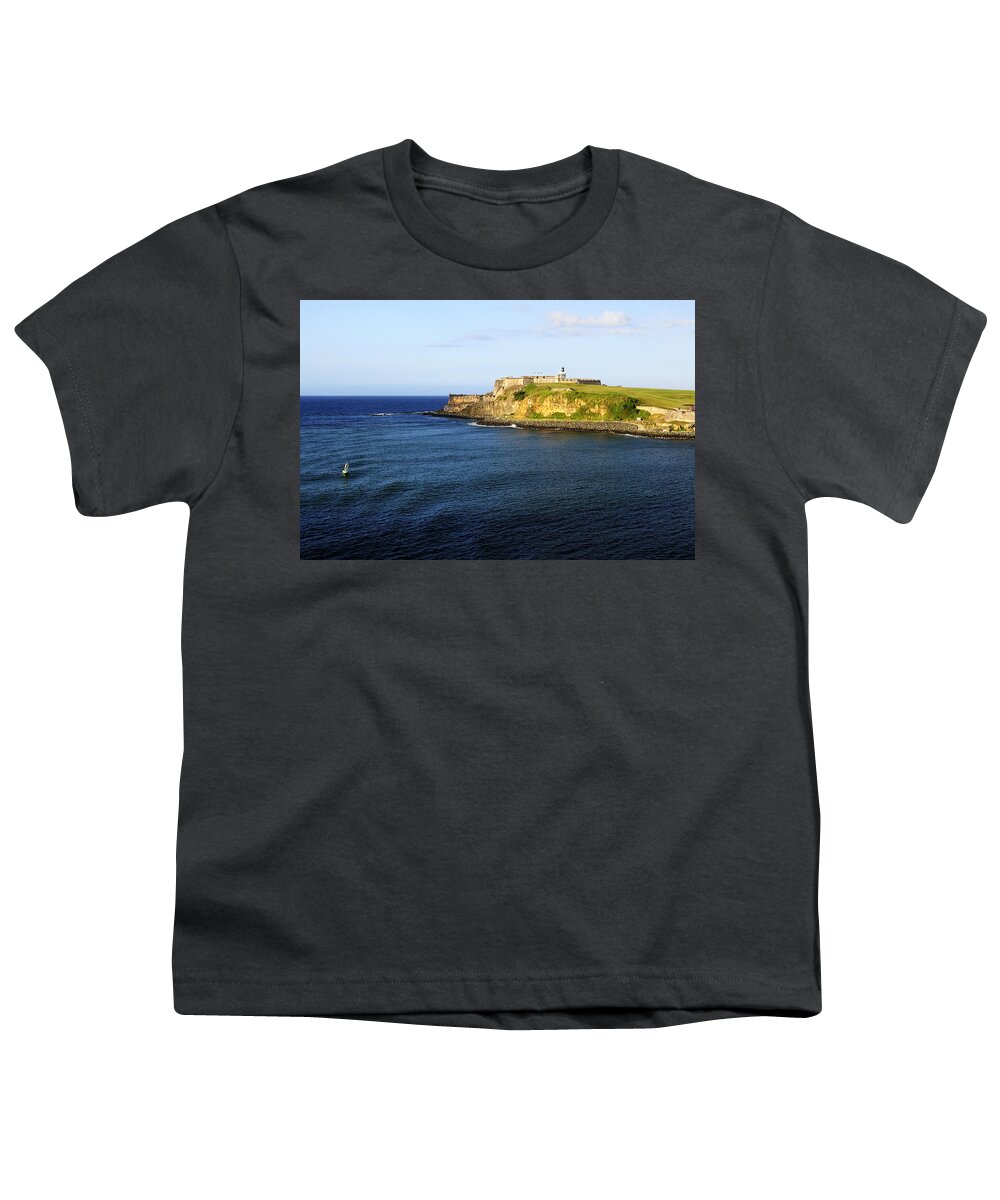 El Morro Youth T-Shirt featuring the photograph El Morro by Luke Moore