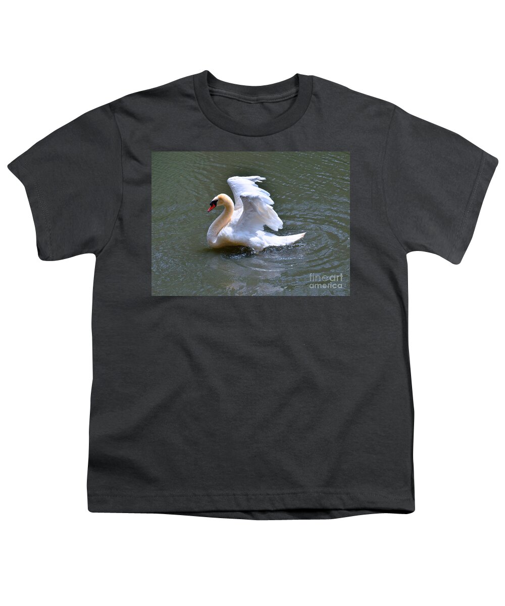 Dance Youth T-Shirt featuring the photograph Elegance and Grace by Debby Pueschel