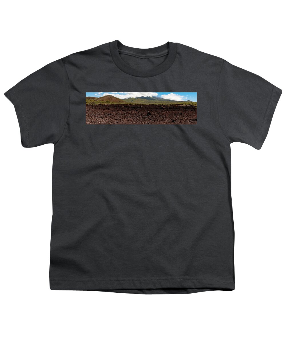 Lava Youth T-Shirt featuring the photograph End of the Road by Susan Rissi Tregoning