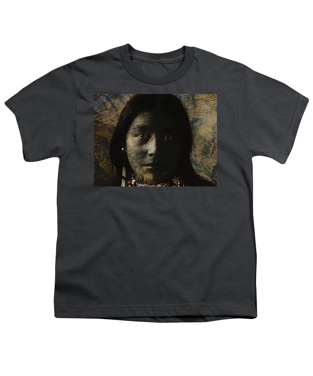 Indigenous People Youth T-Shirt featuring the photograph Enhitca #1 by Ed Hall