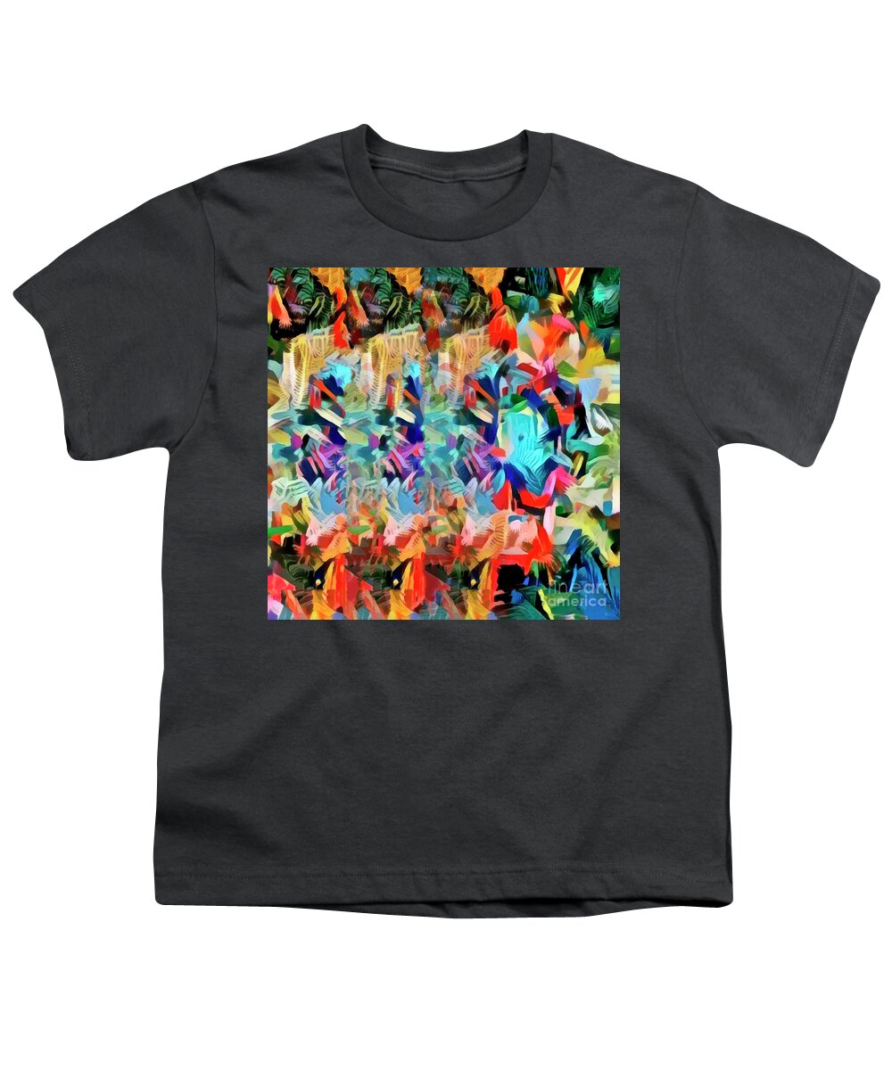Abstract Youth T-Shirt featuring the photograph Fantasia I by Jack Torcello