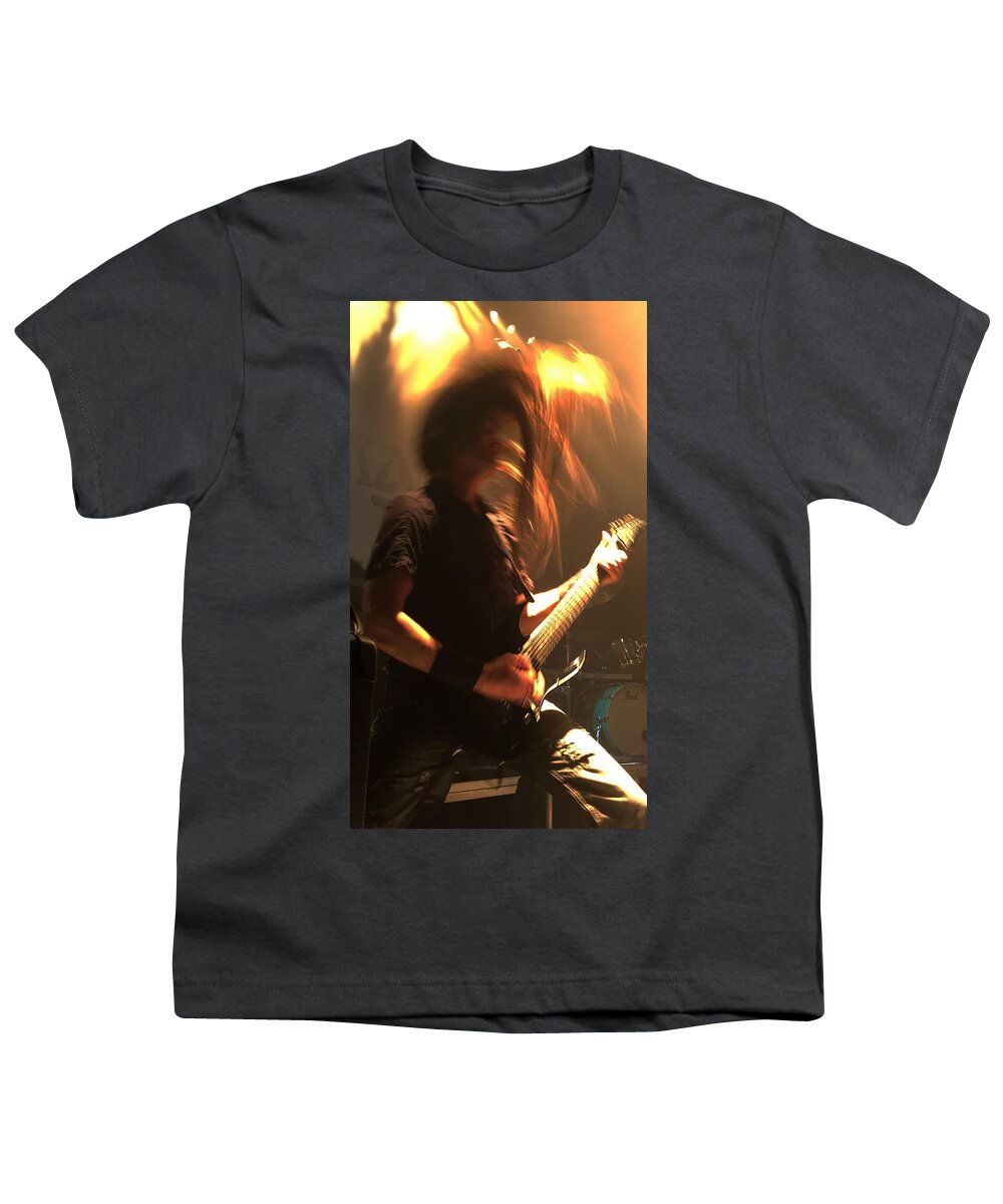 Music Youth T-Shirt featuring the photograph Feel The Music by Andre Brands