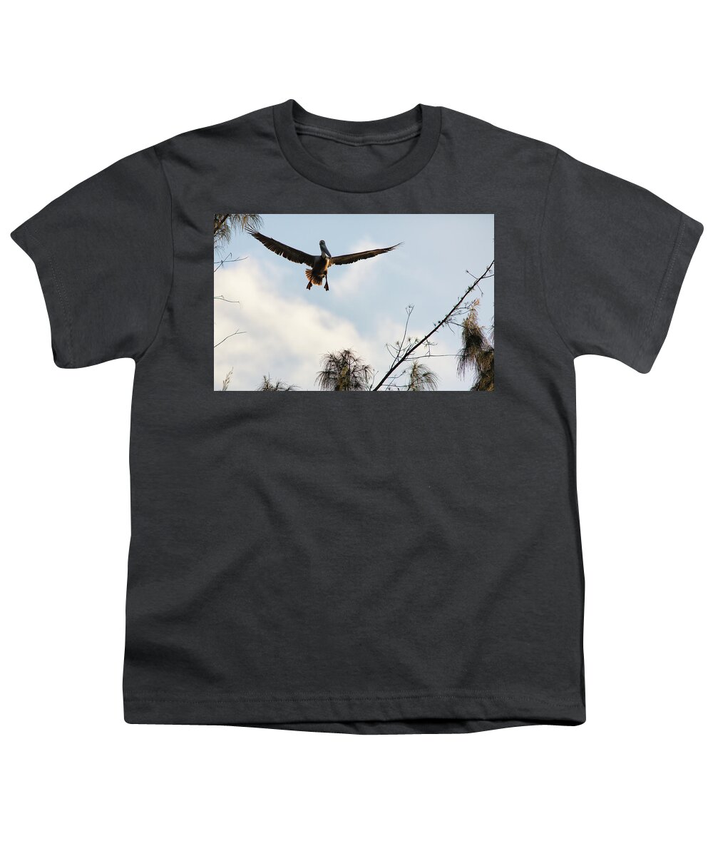 Cozumel Youth T-Shirt featuring the photograph Final Approach by David Buhler