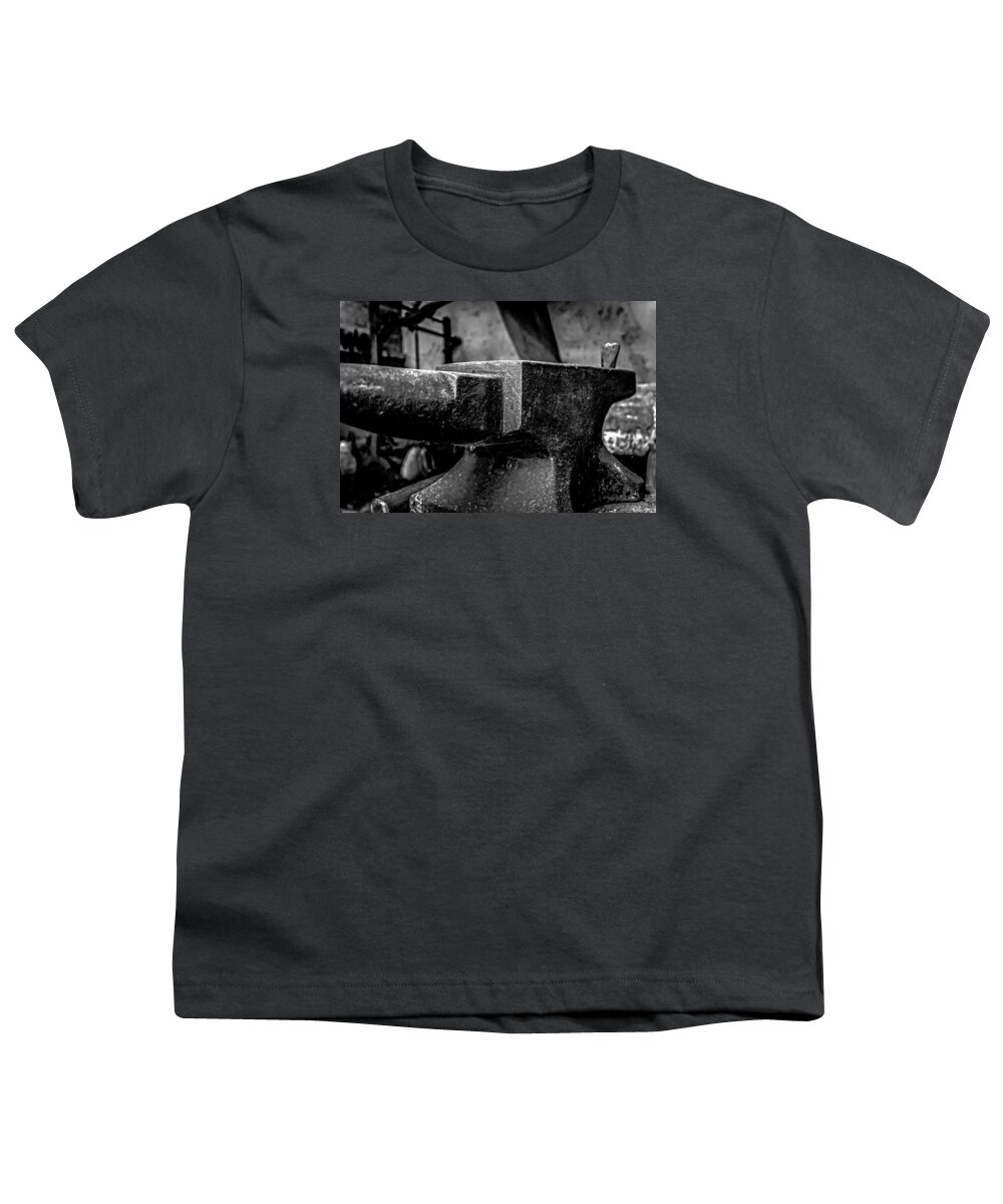 Abstract Youth T-Shirt featuring the photograph Fine Art Black and White-185 by Joseph Amaral