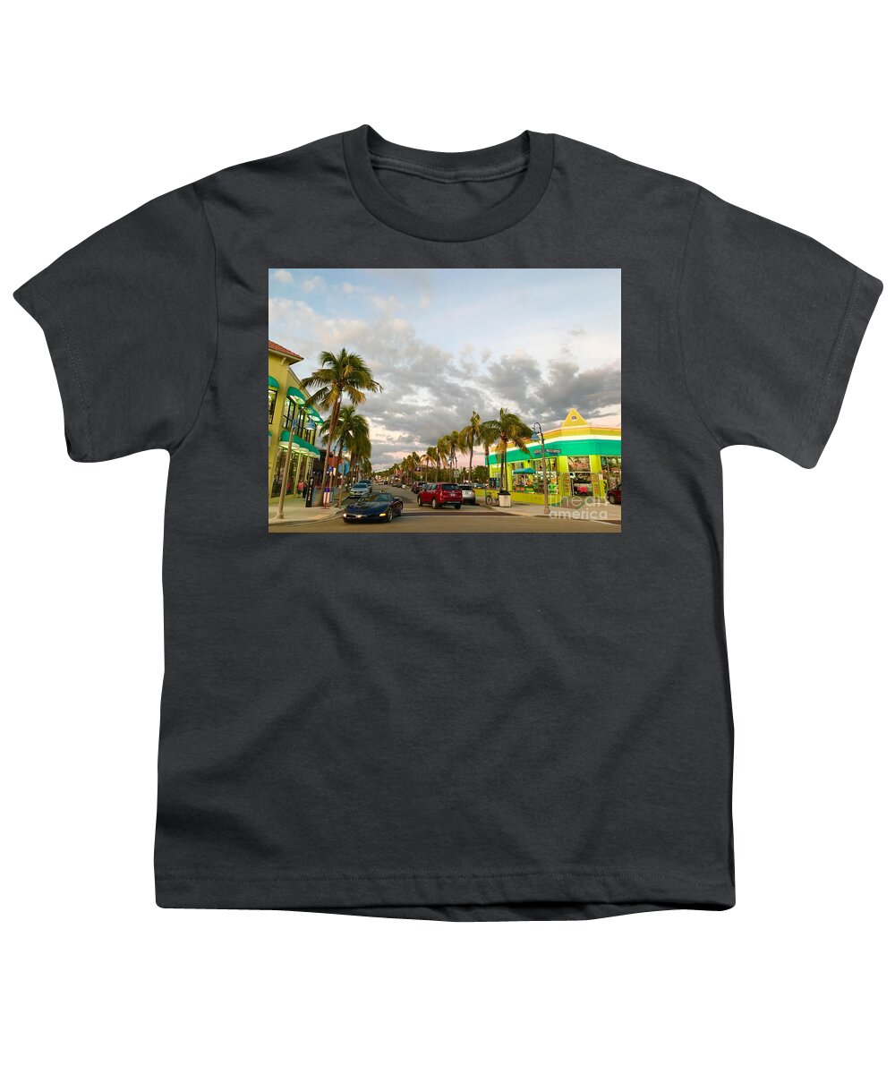 Fort Meyers Youth T-Shirt featuring the photograph Fort Meyers, Florida by Suzanne Lorenz