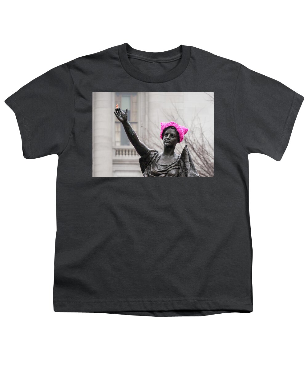 Madison Youth T-Shirt featuring the photograph Forward - Madison - Wisconsin #1 by Steven Ralser