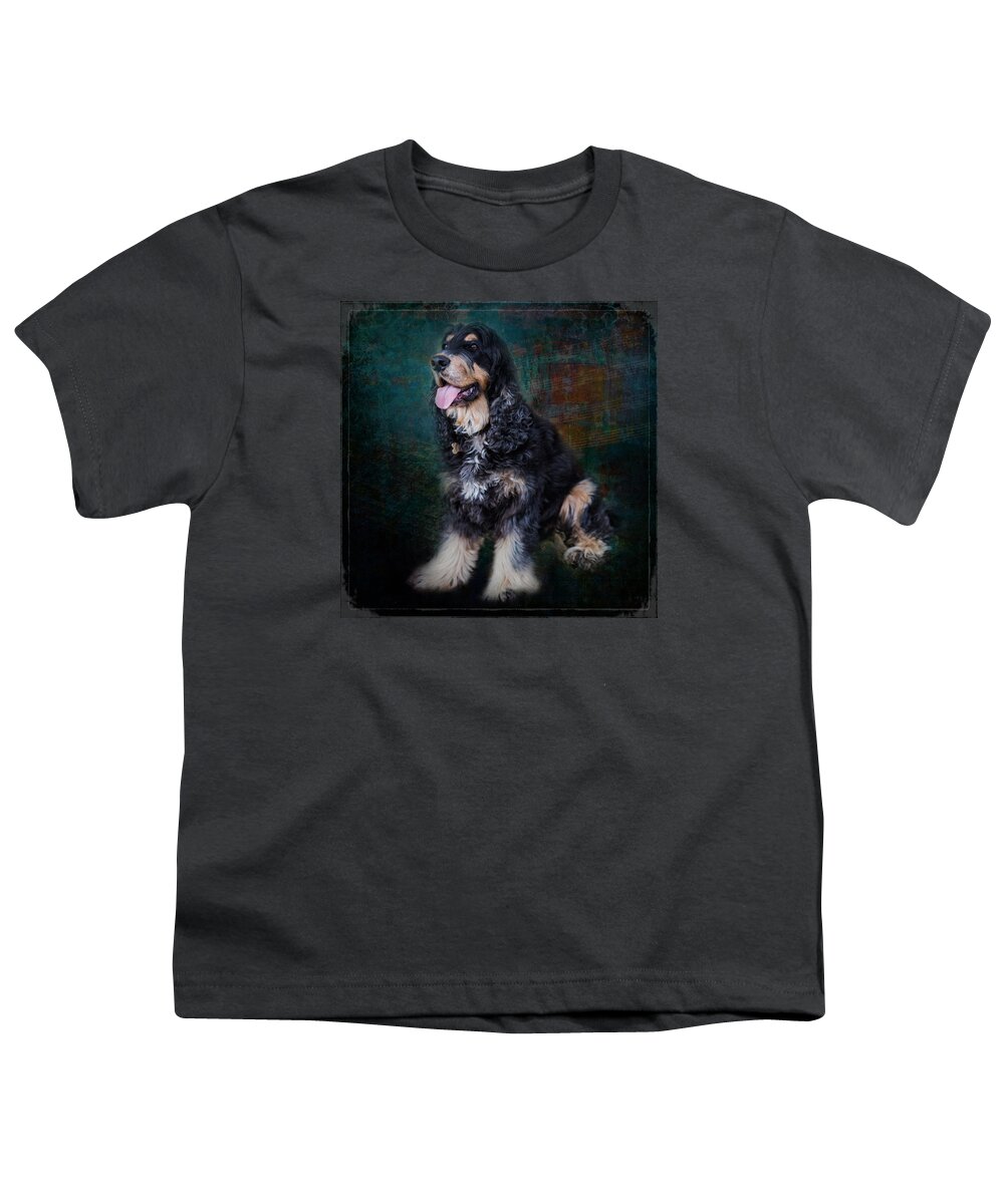 Dog Youth T-Shirt featuring the photograph Fred the Dog by Keith Hawley