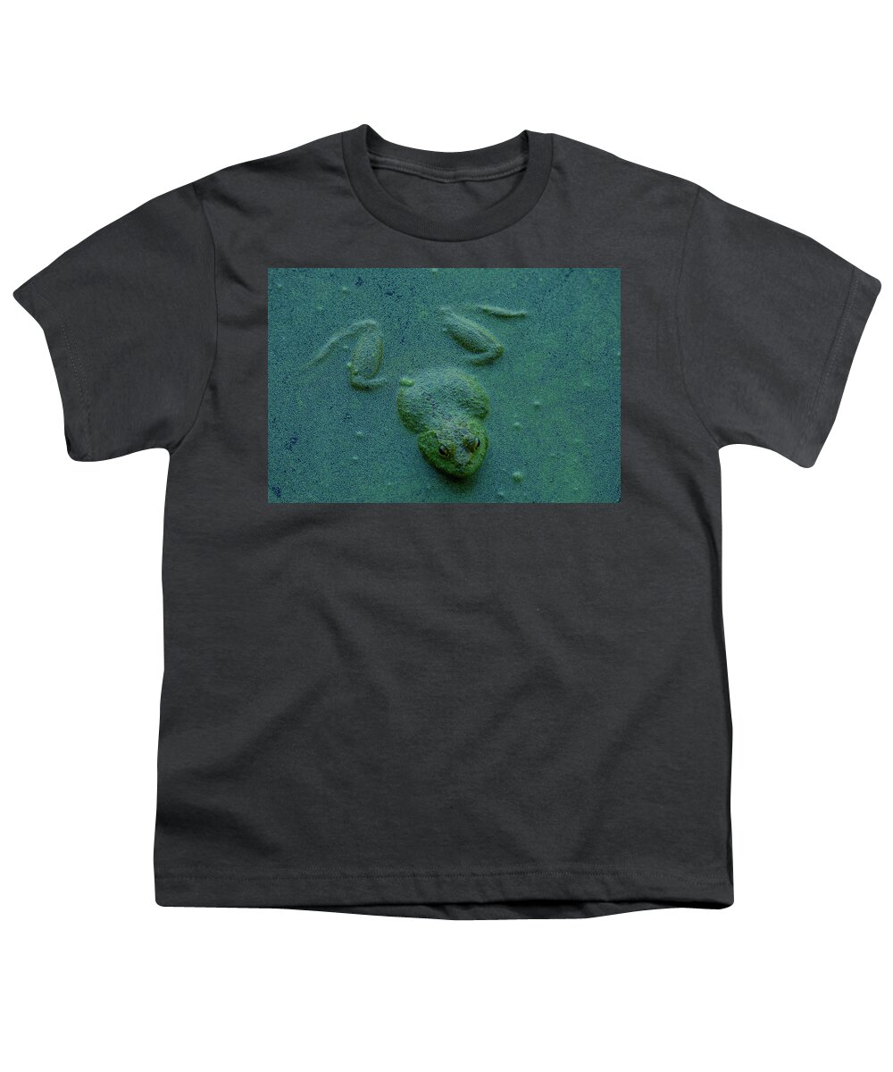 Frog Youth T-Shirt featuring the photograph Frog by Jerry Cahill