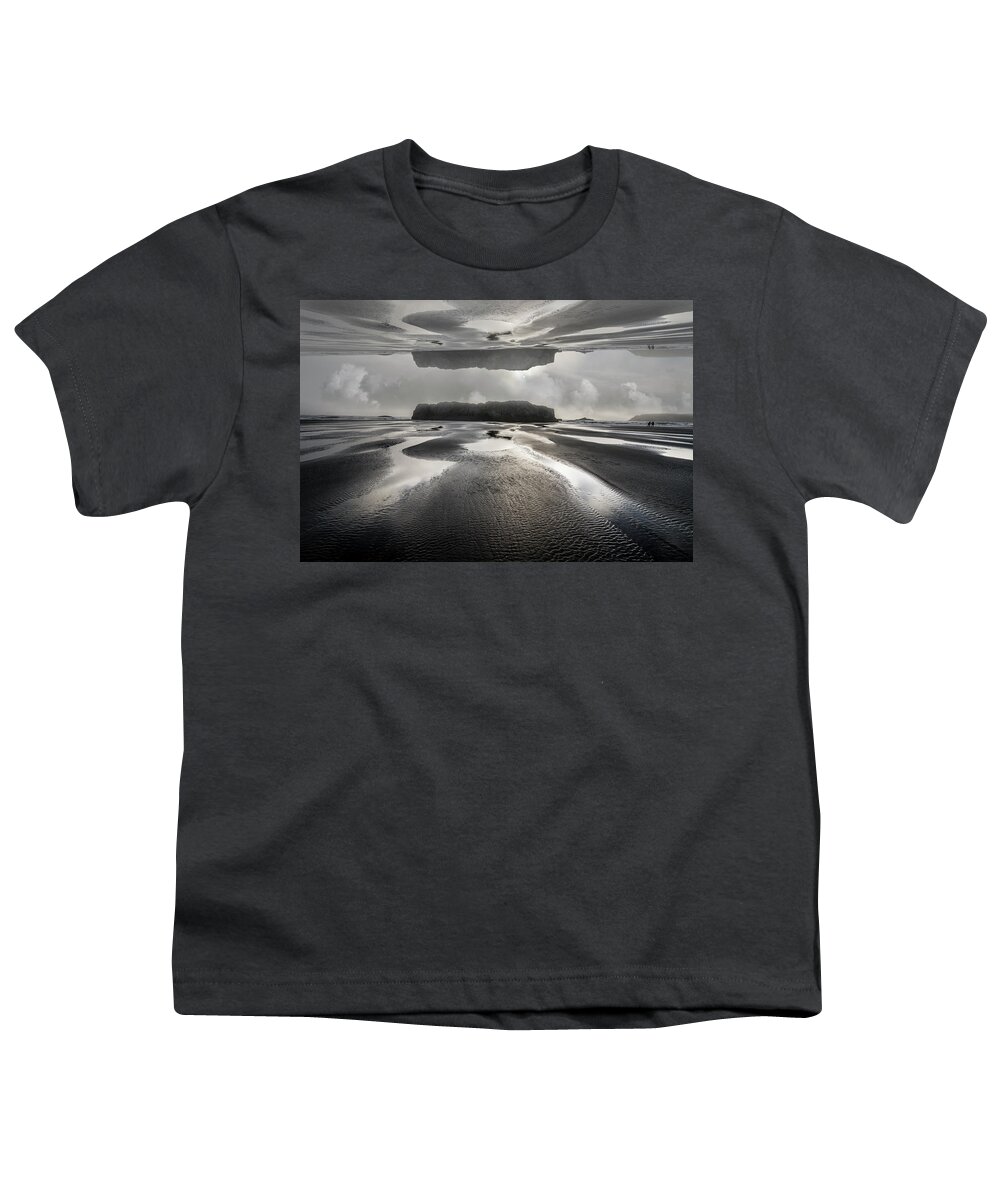 Clouds Youth T-Shirt featuring the photograph From the Other Side by Debra and Dave Vanderlaan