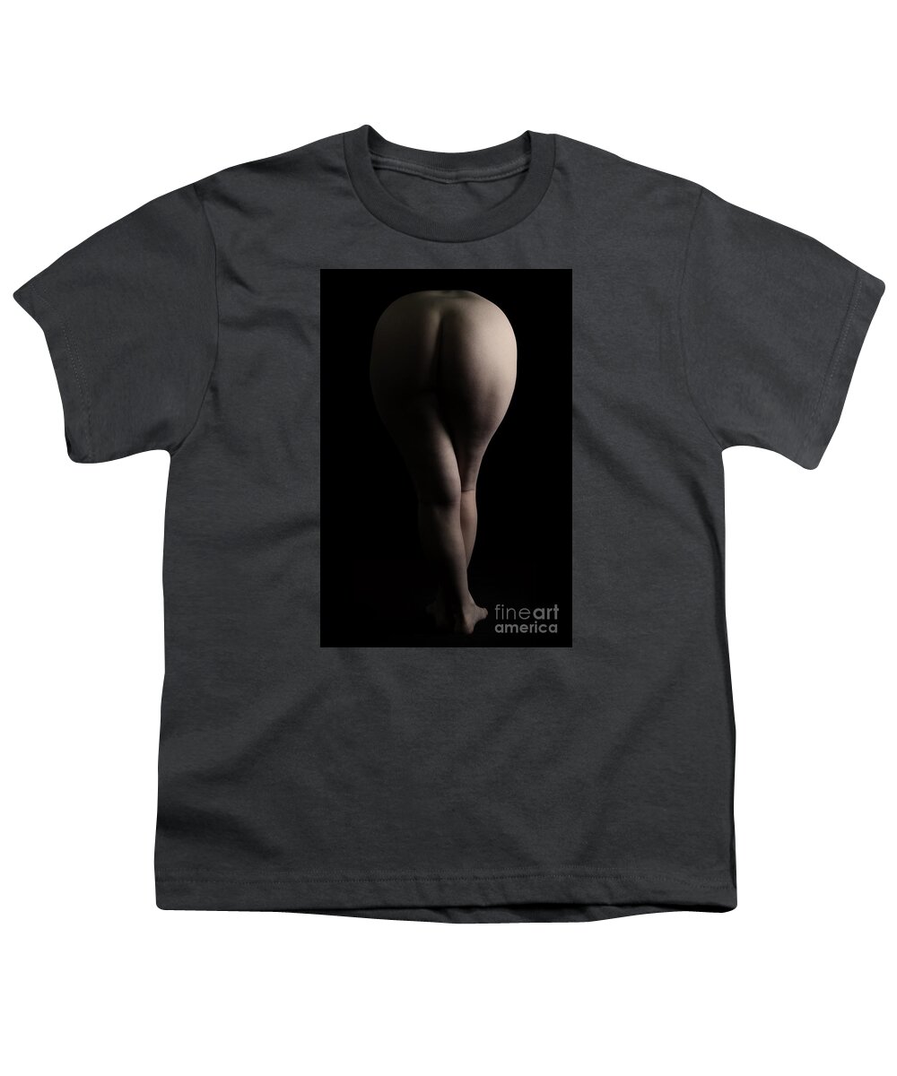 Artistic Photographs Youth T-Shirt featuring the photograph Half Moon by Robert WK Clark