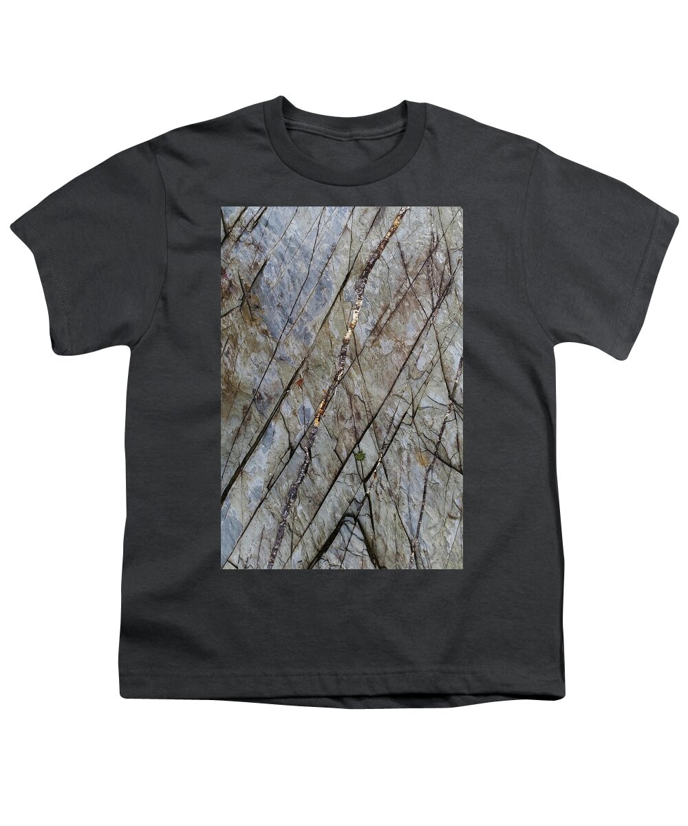 Geology Youth T-Shirt featuring the digital art Geologica XII by Julian Perry
