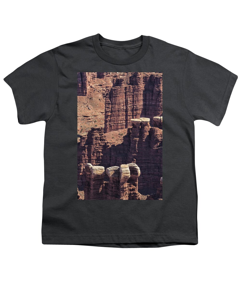 Hoodoos Youth T-Shirt featuring the photograph Geological Spires - Canyonlands National Park by Belinda Greb