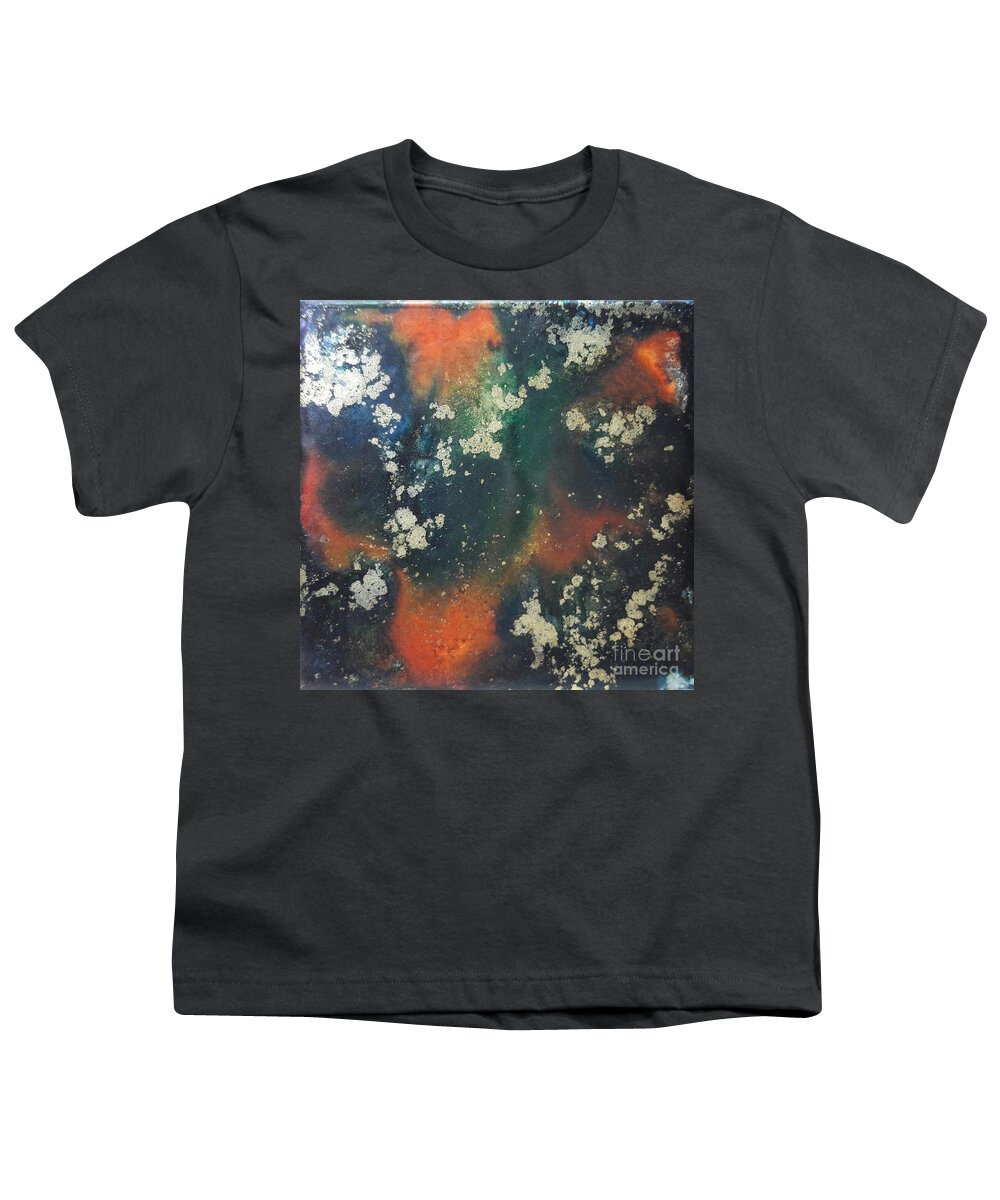 Alcohol Youth T-Shirt featuring the painting Gold Flecked by Terri Mills