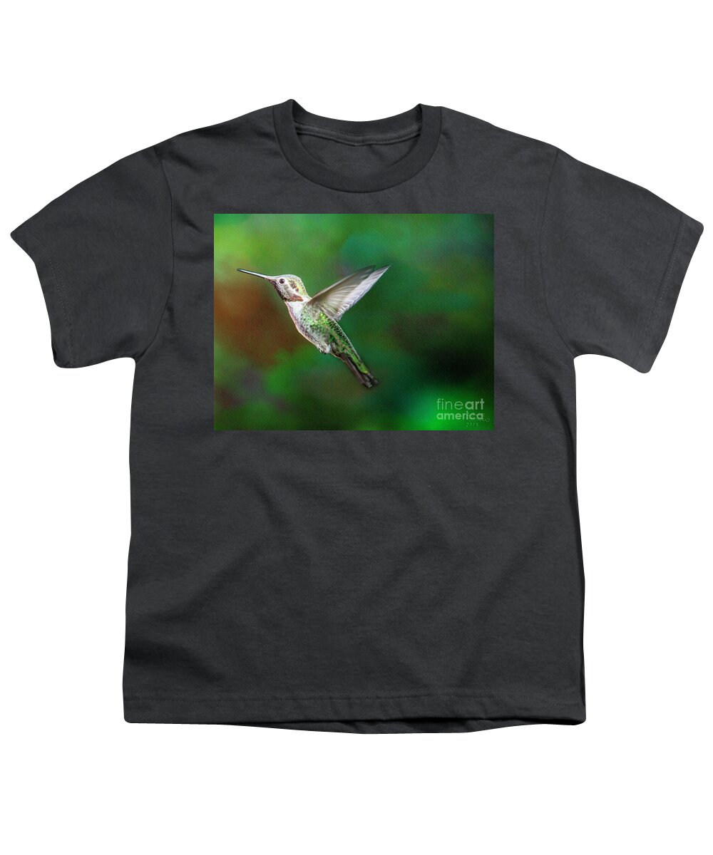 Green Beauty Youth T-Shirt featuring the photograph Green Beauty by David Millenheft