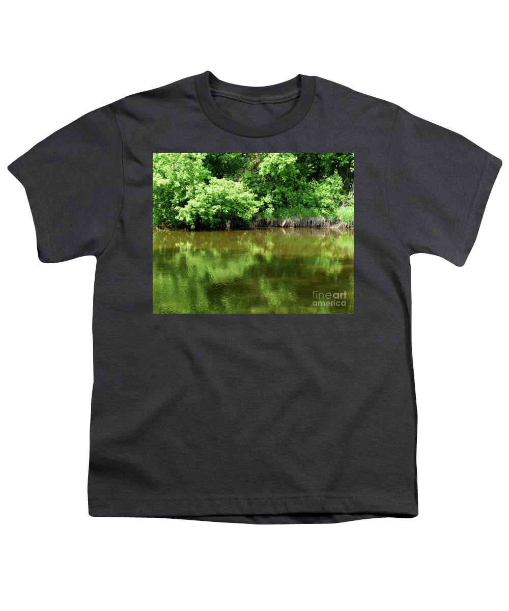 Water Youth T-Shirt featuring the photograph Green Peace by Paula Joy Welter