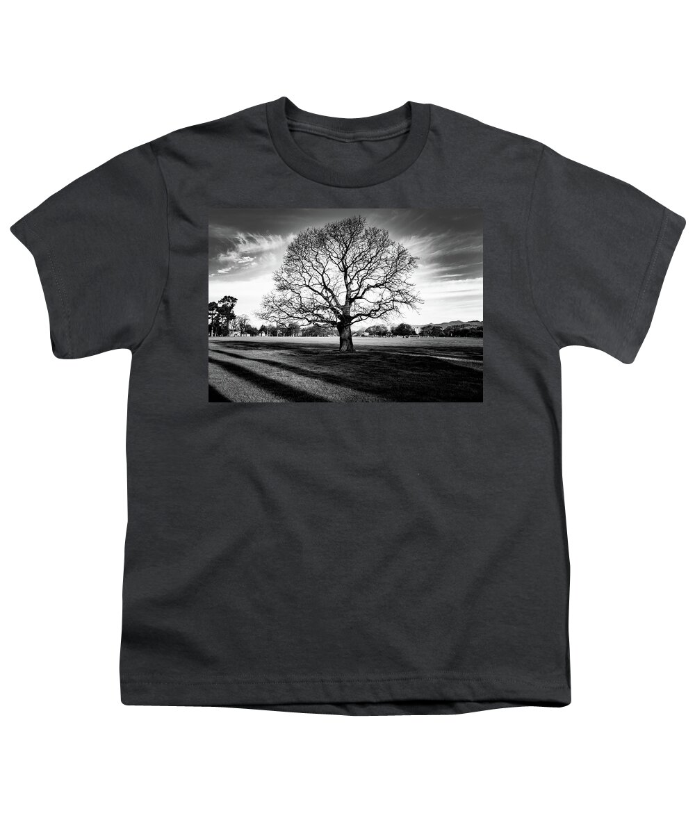 Tree Youth T-Shirt featuring the photograph Hagley Tree Landscape by Roseanne Jones