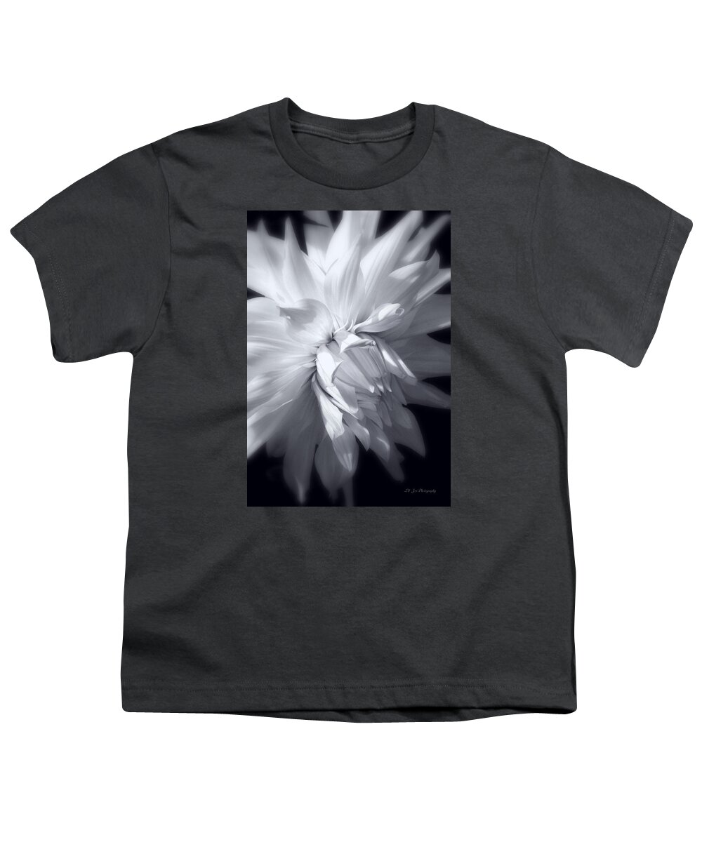 Dahlia Youth T-Shirt featuring the photograph Heavenly Light by Jeanette C Landstrom