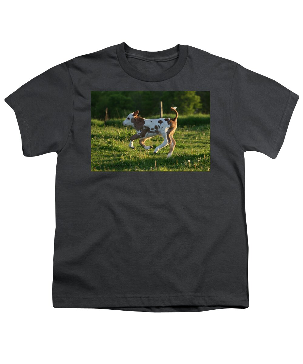 High-tailing It Back Youth T-Shirt featuring the photograph High-Tailing it Back by Brooke Bowdren