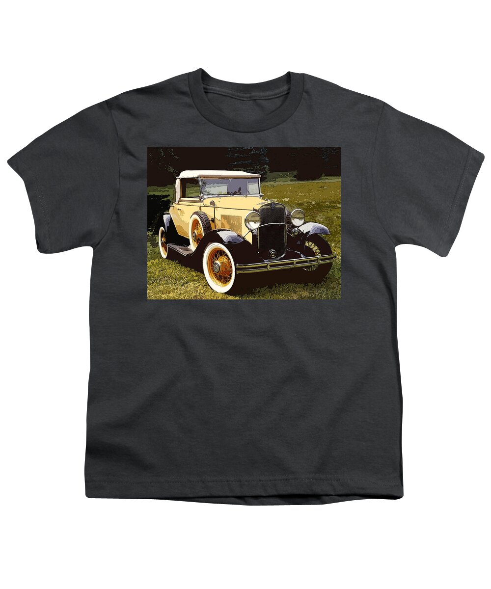 Chevrolet Youth T-Shirt featuring the photograph Honey Bee by James Rentz