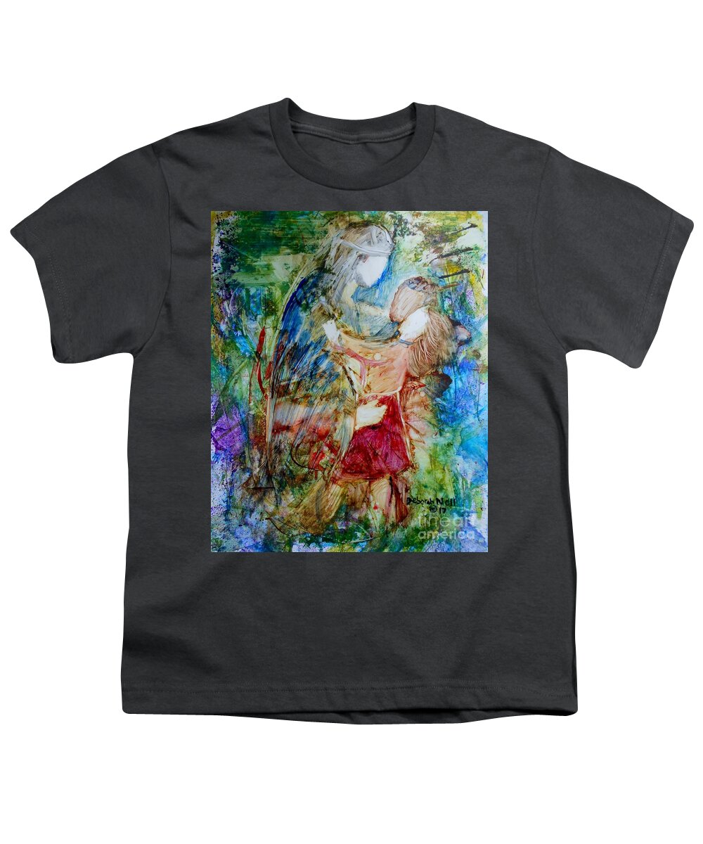 Jesus Youth T-Shirt featuring the painting I Am A Child of God by Deborah Nell