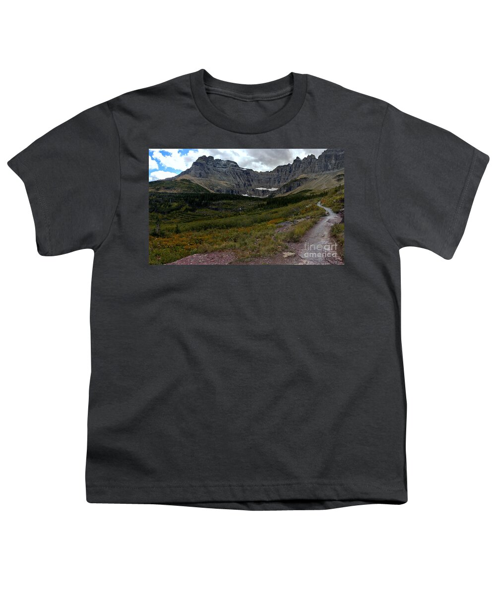  Youth T-Shirt featuring the photograph Iceberg Hike by Adam Jewell