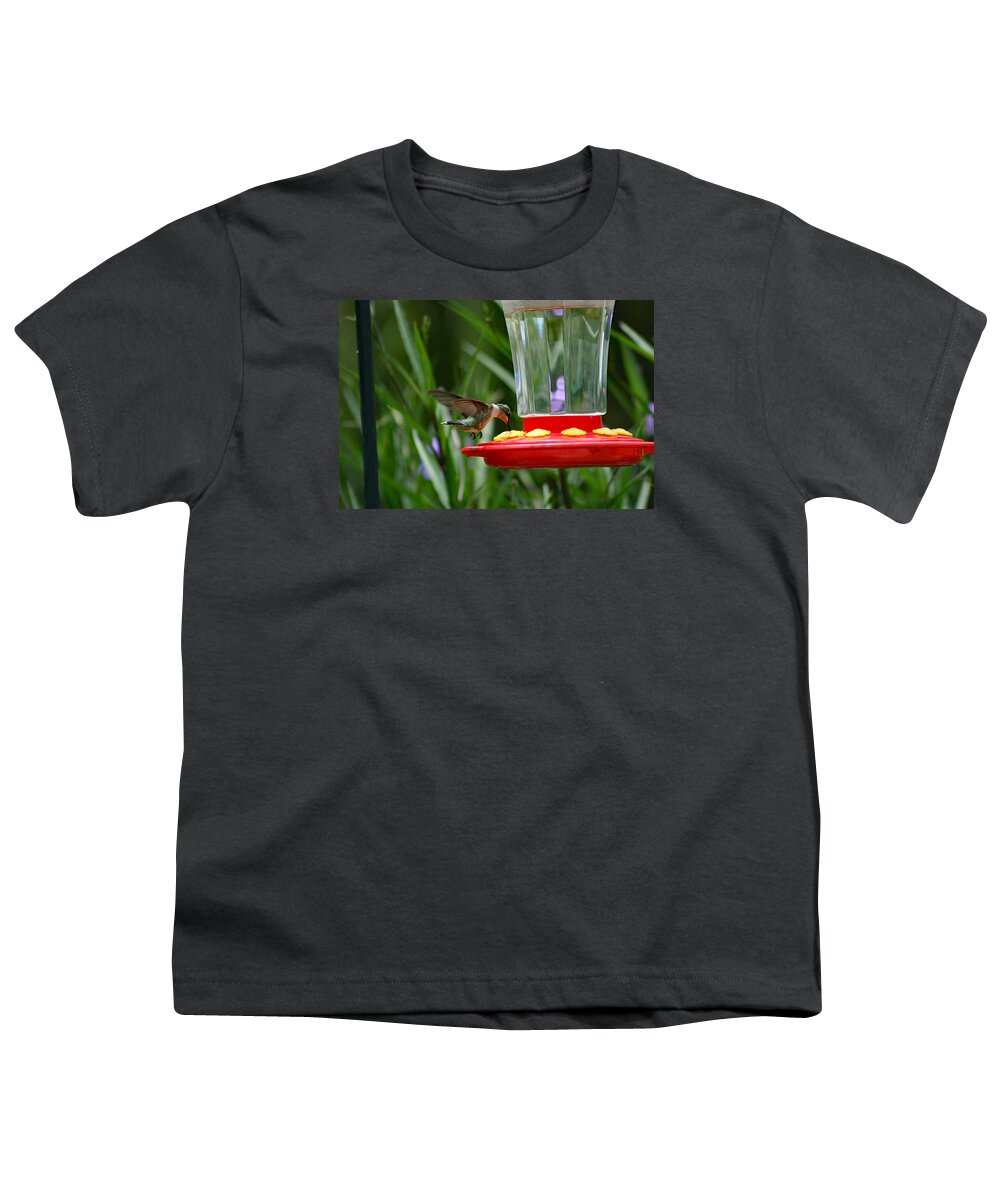 Nature Youth T-Shirt featuring the photograph I'm Really Thirsty 2 by DB Hayes