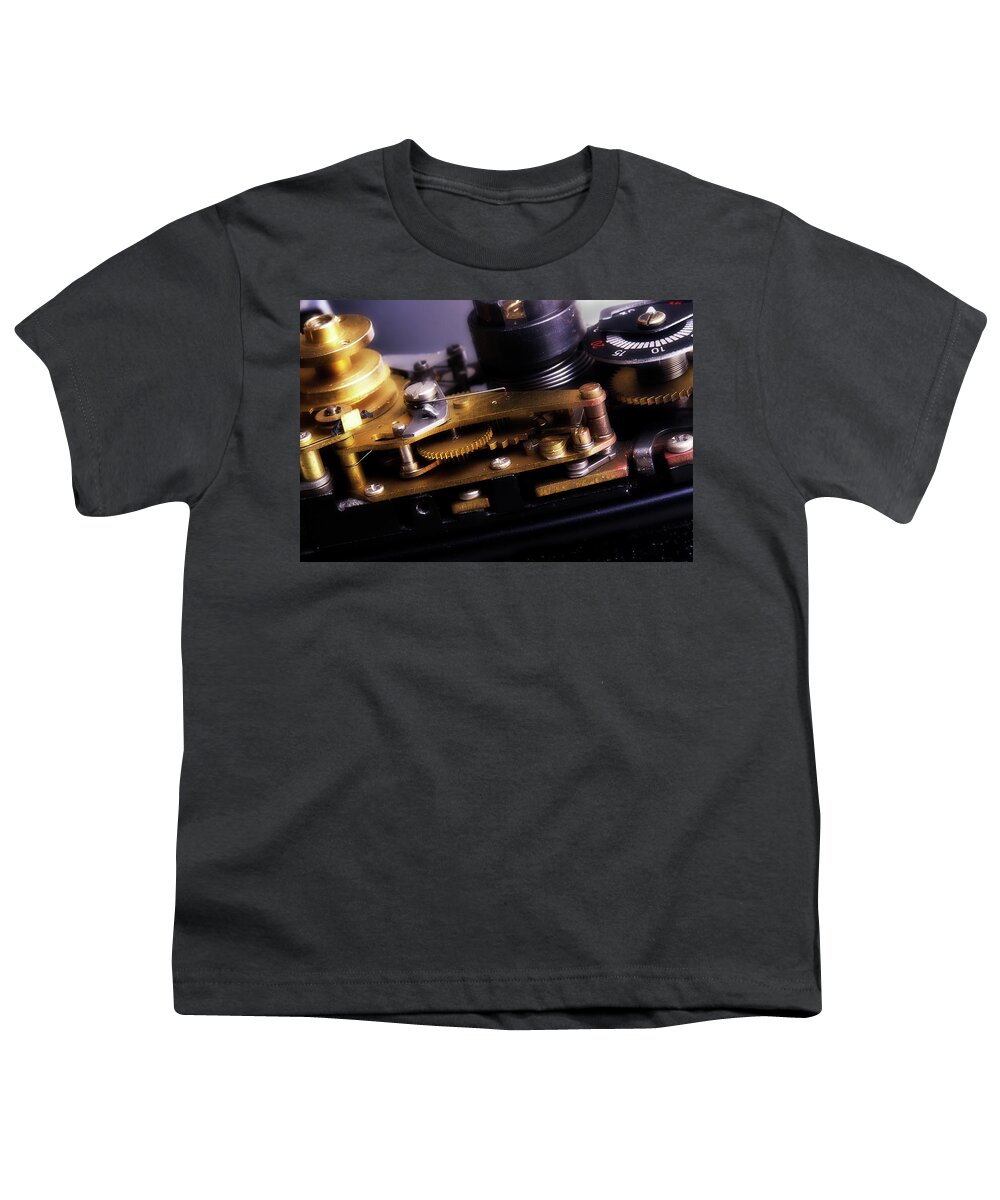 Camera Youth T-Shirt featuring the photograph Inner Workings by Mike Eingle