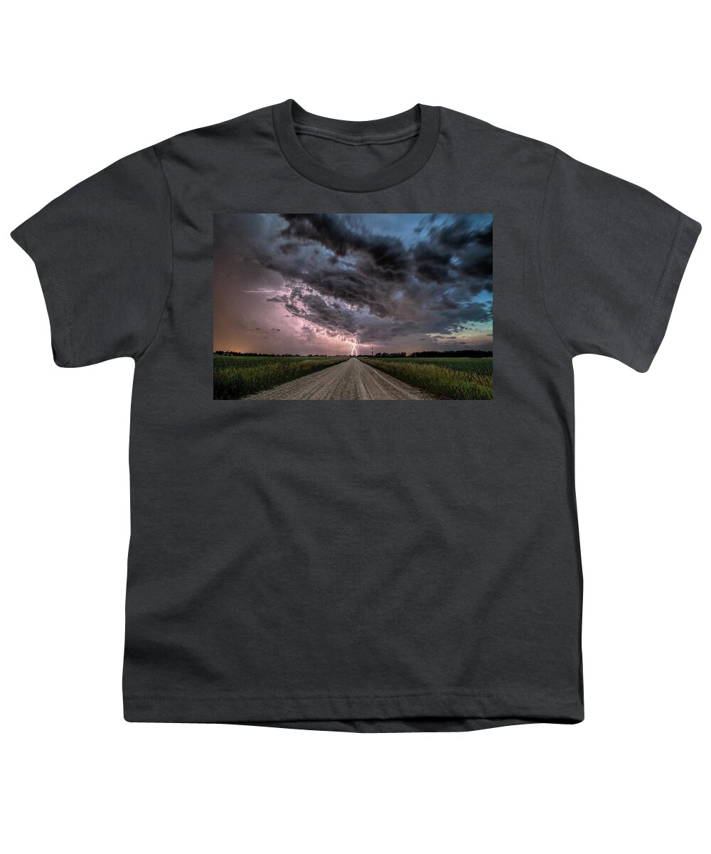 Storm Youth T-Shirt featuring the photograph Into the Storm by John Crothers