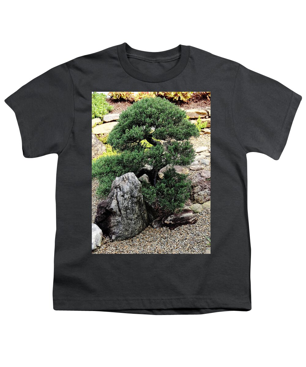 Tree Youth T-Shirt featuring the photograph Juniper by Allen Nice-Webb