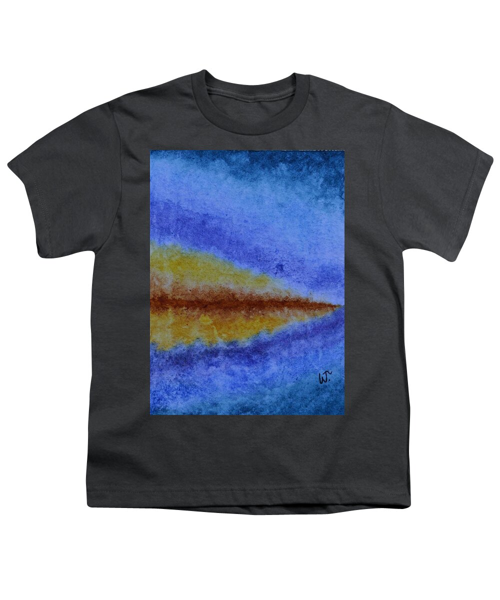 Just Color Youth T-Shirt featuring the painting Just Color by Warren Thompson