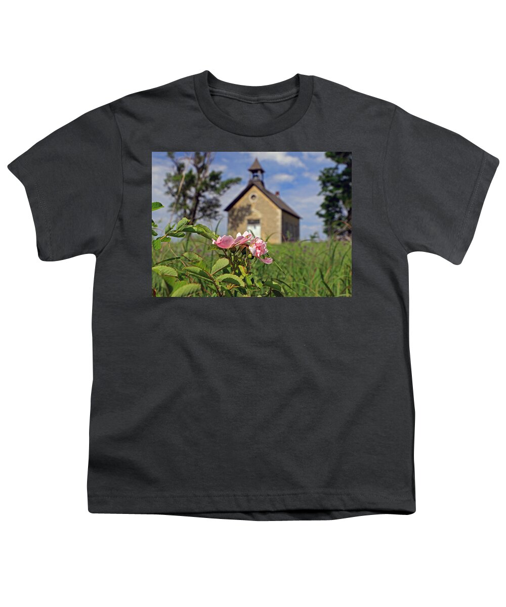 1896 Youth T-Shirt featuring the photograph Kansas Wild by Christopher McKenzie