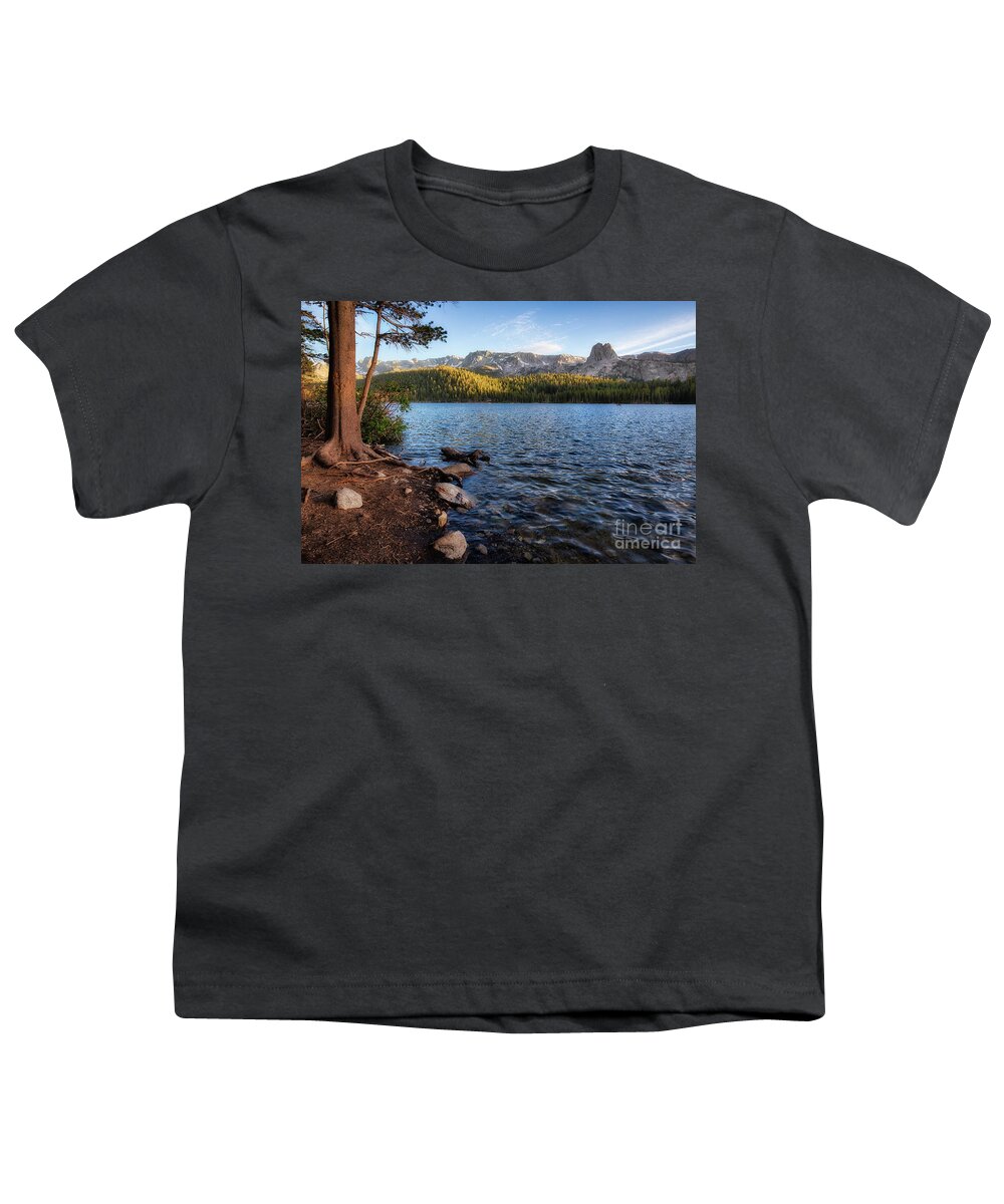 Mammoth Youth T-Shirt featuring the photograph Lake Mary by Anthony Michael Bonafede