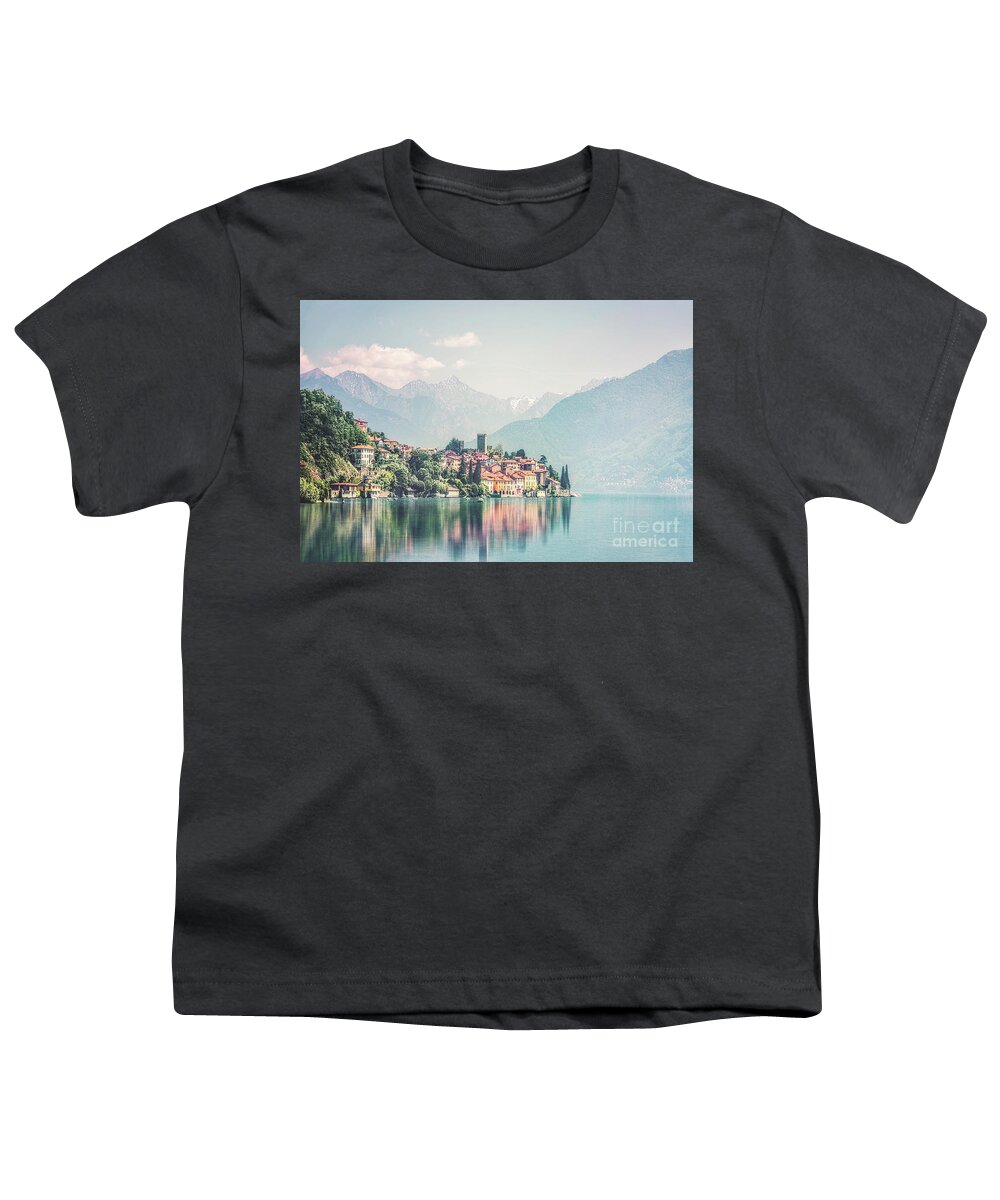 Kremsdorf Youth T-Shirt featuring the photograph Lakeside Harmony by Evelina Kremsdorf
