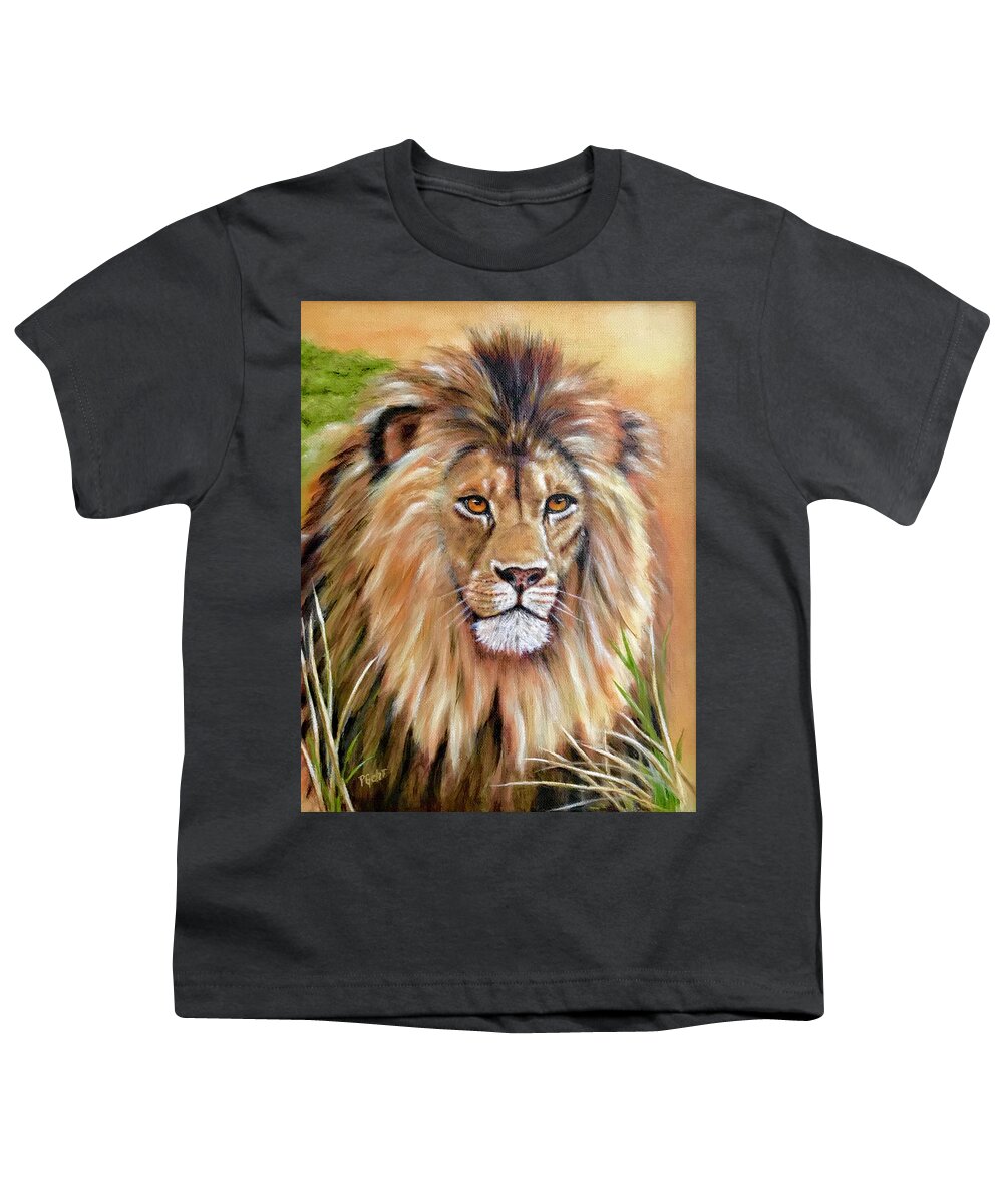 Le Roi-The King, Tribute to Cecil the lion Youth T-Shirt by Dr Pat Gehr -  Pixels