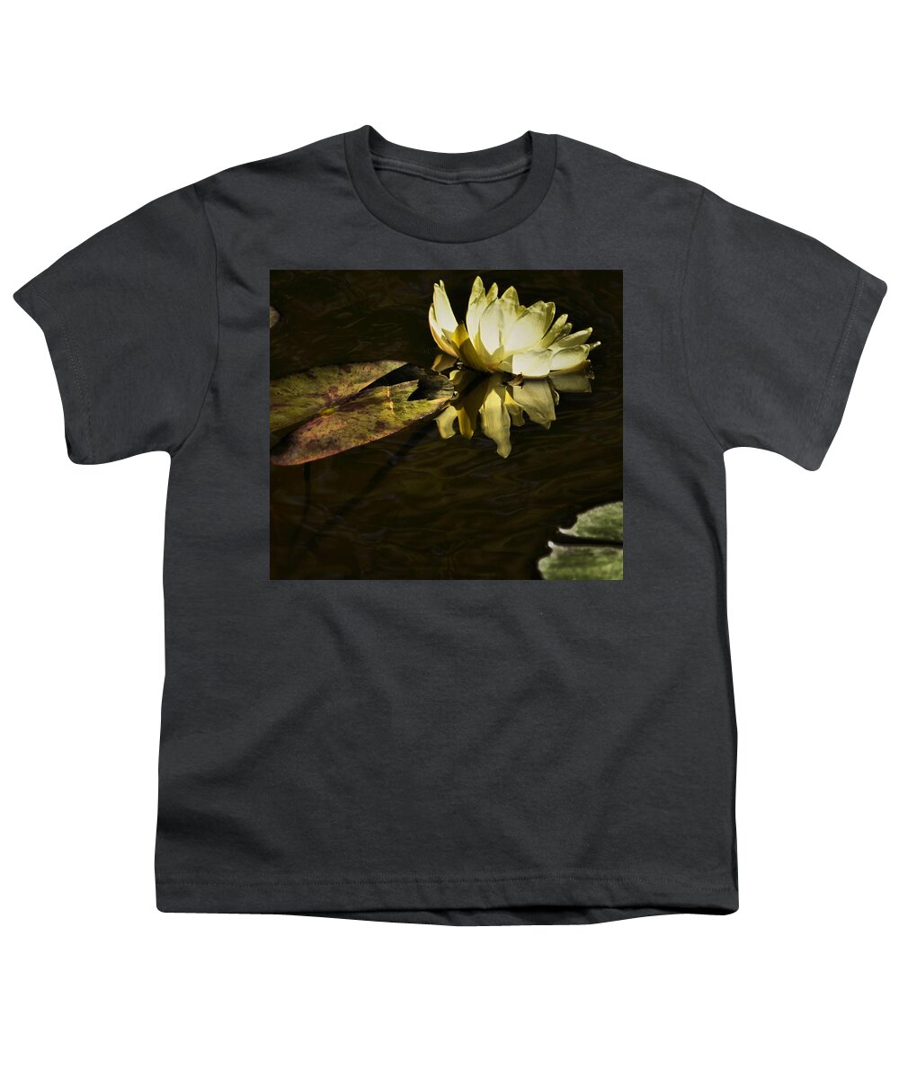 Water Lily Youth T-Shirt featuring the photograph Lily Beth by Robert McCubbin
