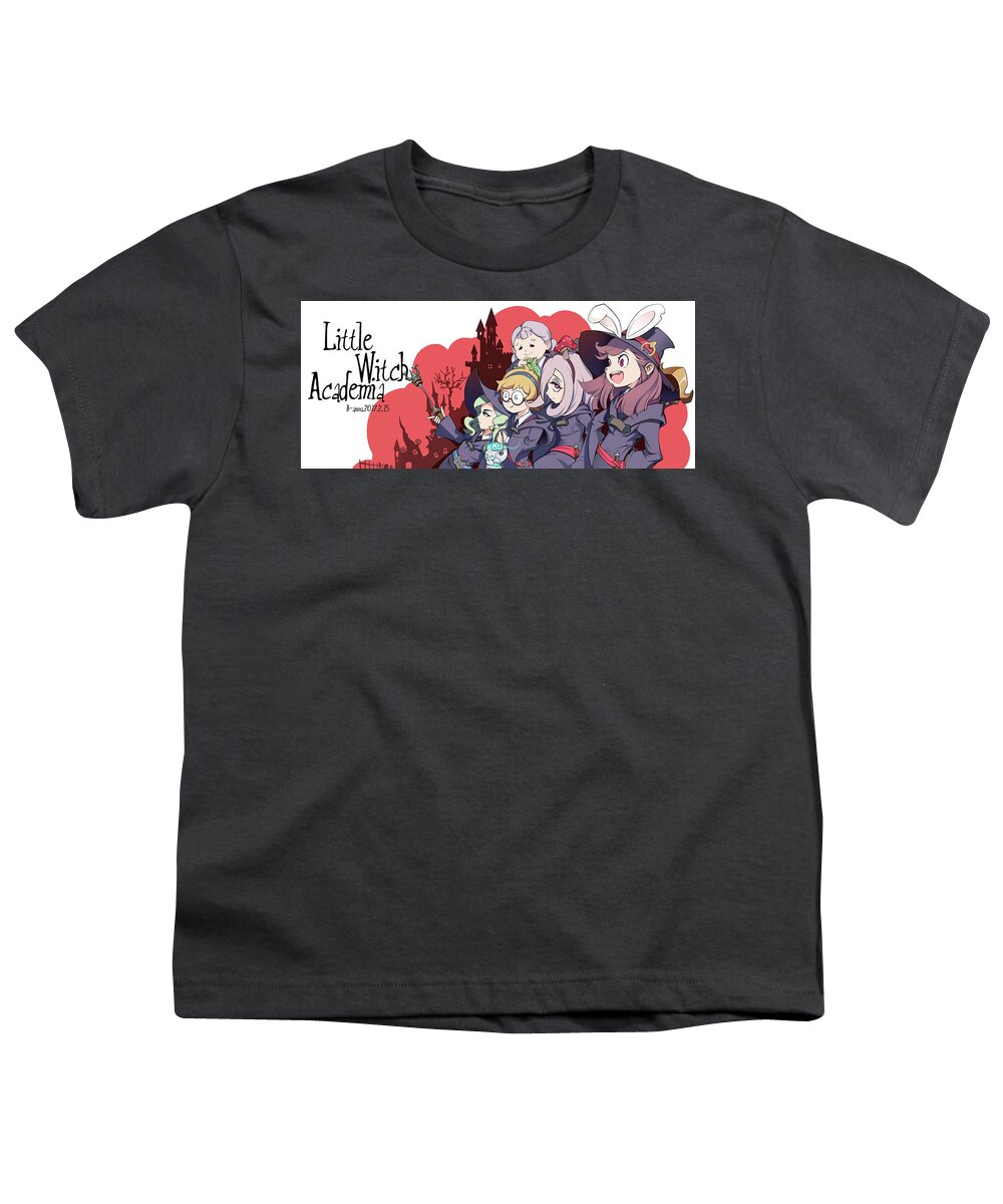 Little Witch Academia Youth T-Shirt featuring the digital art Little Witch Academia by Super Lovely