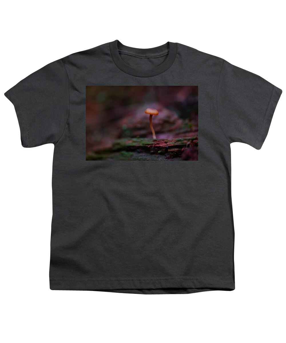 Macro Youth T-Shirt featuring the photograph Lonely in the world by Jeff Swan