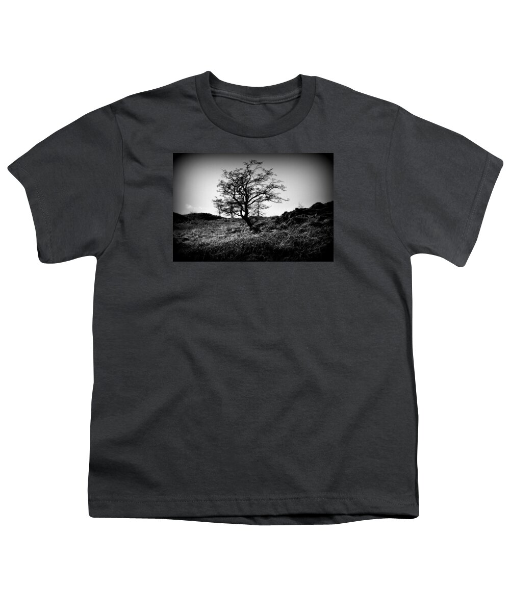 Tree Youth T-Shirt featuring the photograph Lonely tree by Lukasz Ryszka