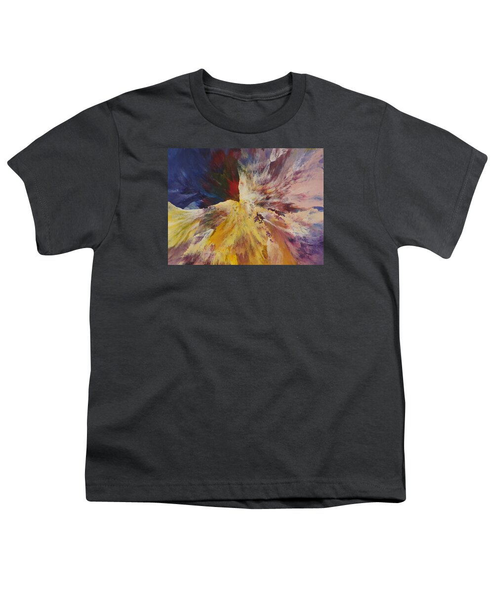 Abstract Youth T-Shirt featuring the painting Magnetic by Soraya Silvestri