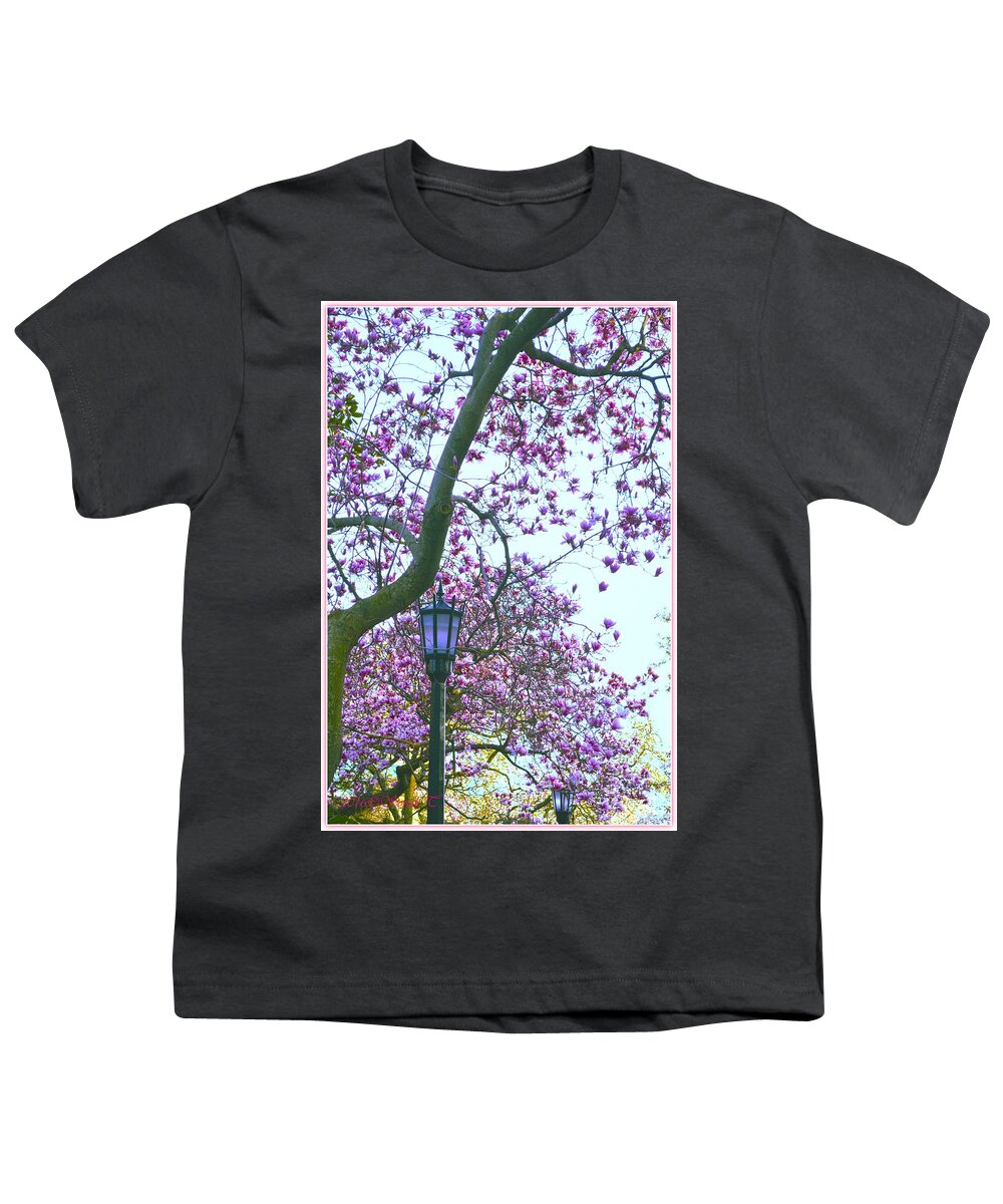 Magnolia Youth T-Shirt featuring the photograph Magnolia Light by Sonali Gangane