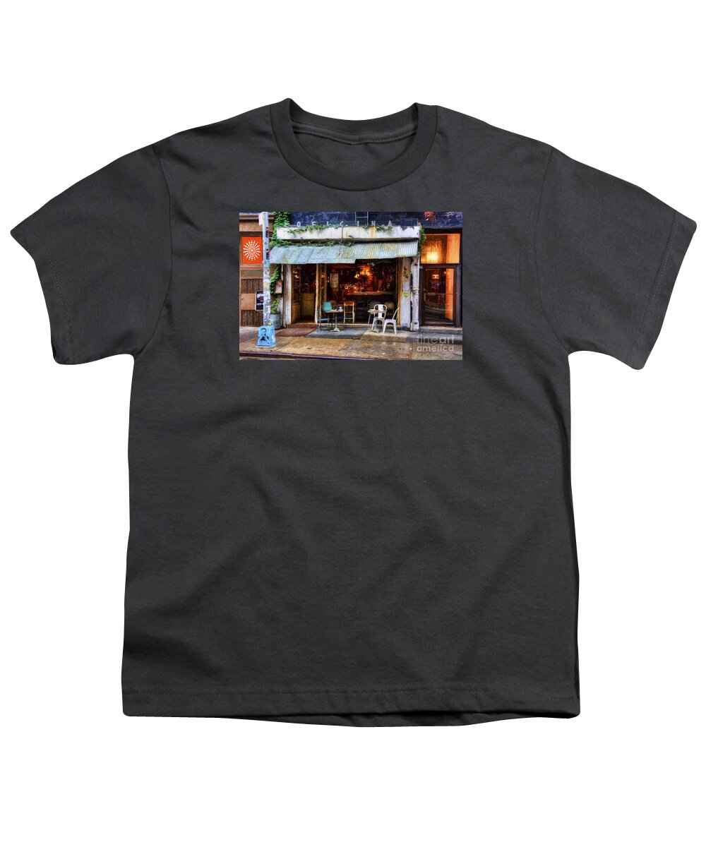 Manhattan Youth T-Shirt featuring the photograph Manhattan Bar by Stuart Row