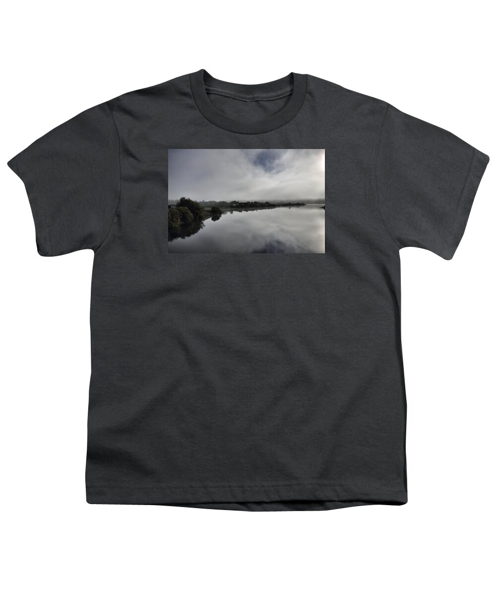Mist Youth T-Shirt featuring the photograph Misty Morning by Pekka Sammallahti