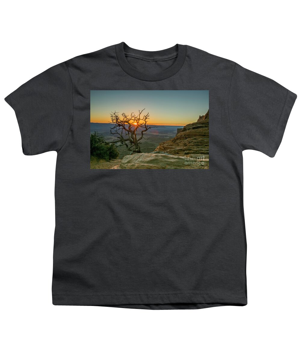 Tree Youth T-Shirt featuring the photograph Moab Tree by Kristal Kraft
