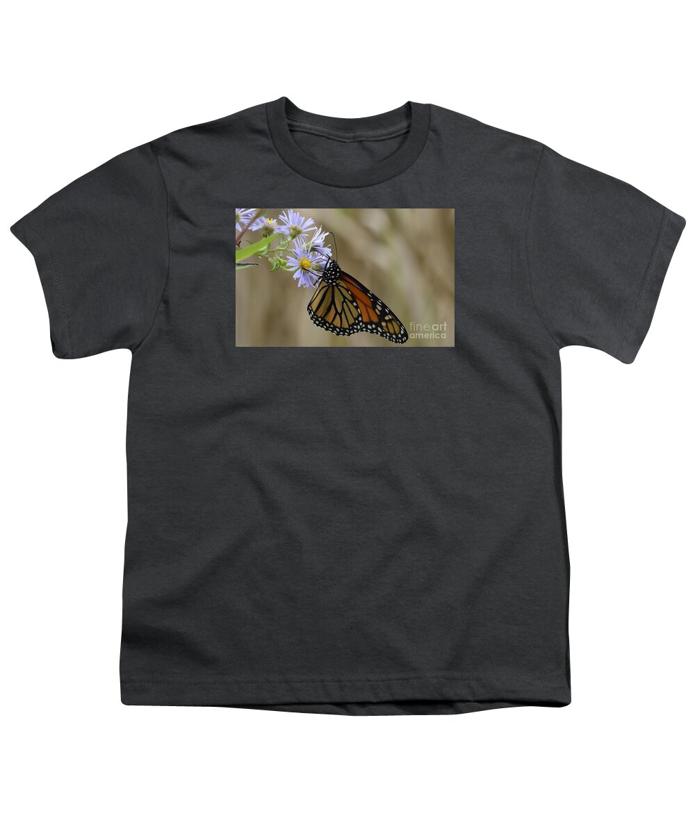 High Virginia Images Youth T-Shirt featuring the photograph Monarch 2015 by Randy Bodkins