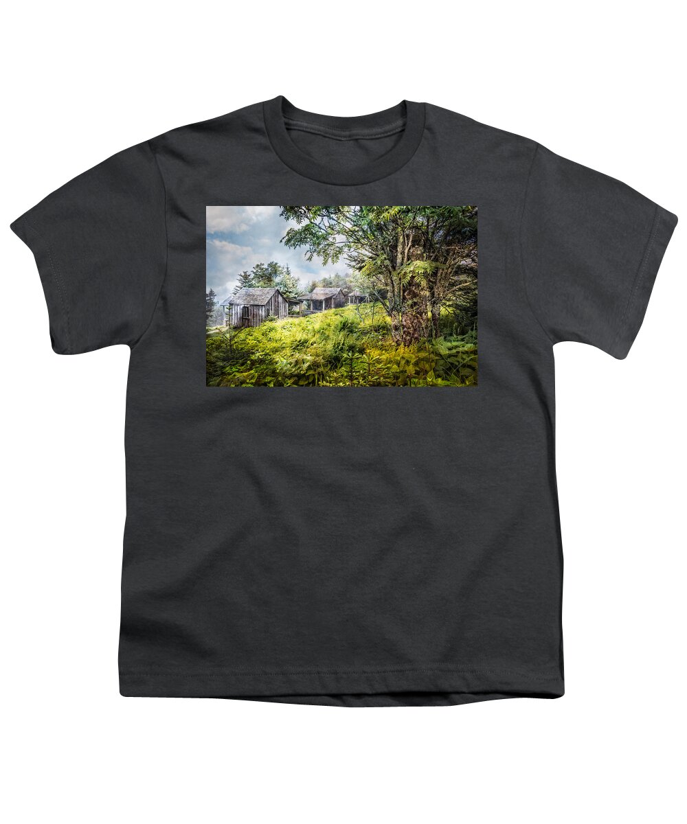 Appalachia Youth T-Shirt featuring the photograph Mountain View by Debra and Dave Vanderlaan
