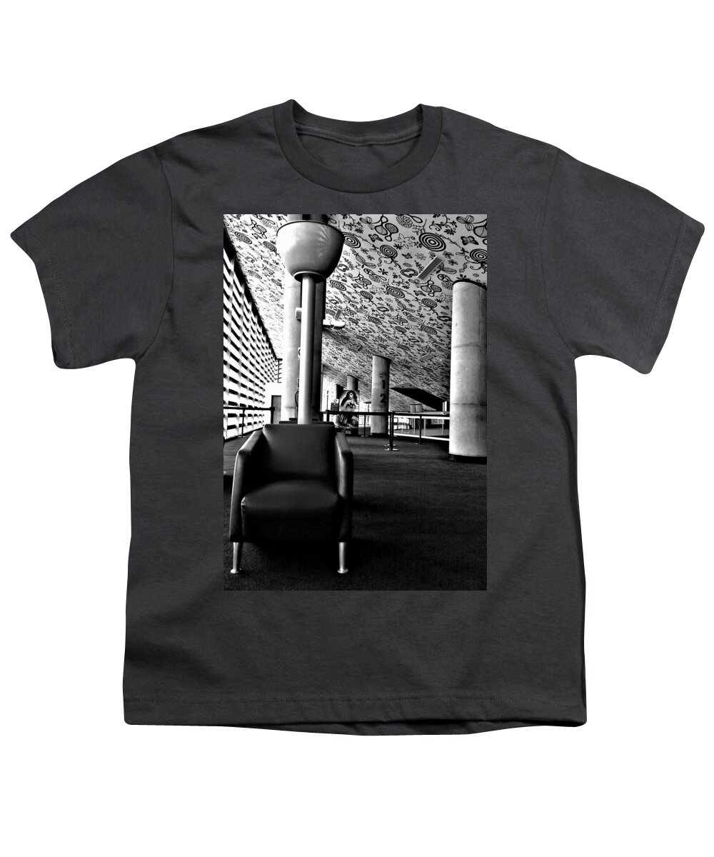 Movies Youth T-Shirt featuring the photograph Movie theater  by Carlos Cloud