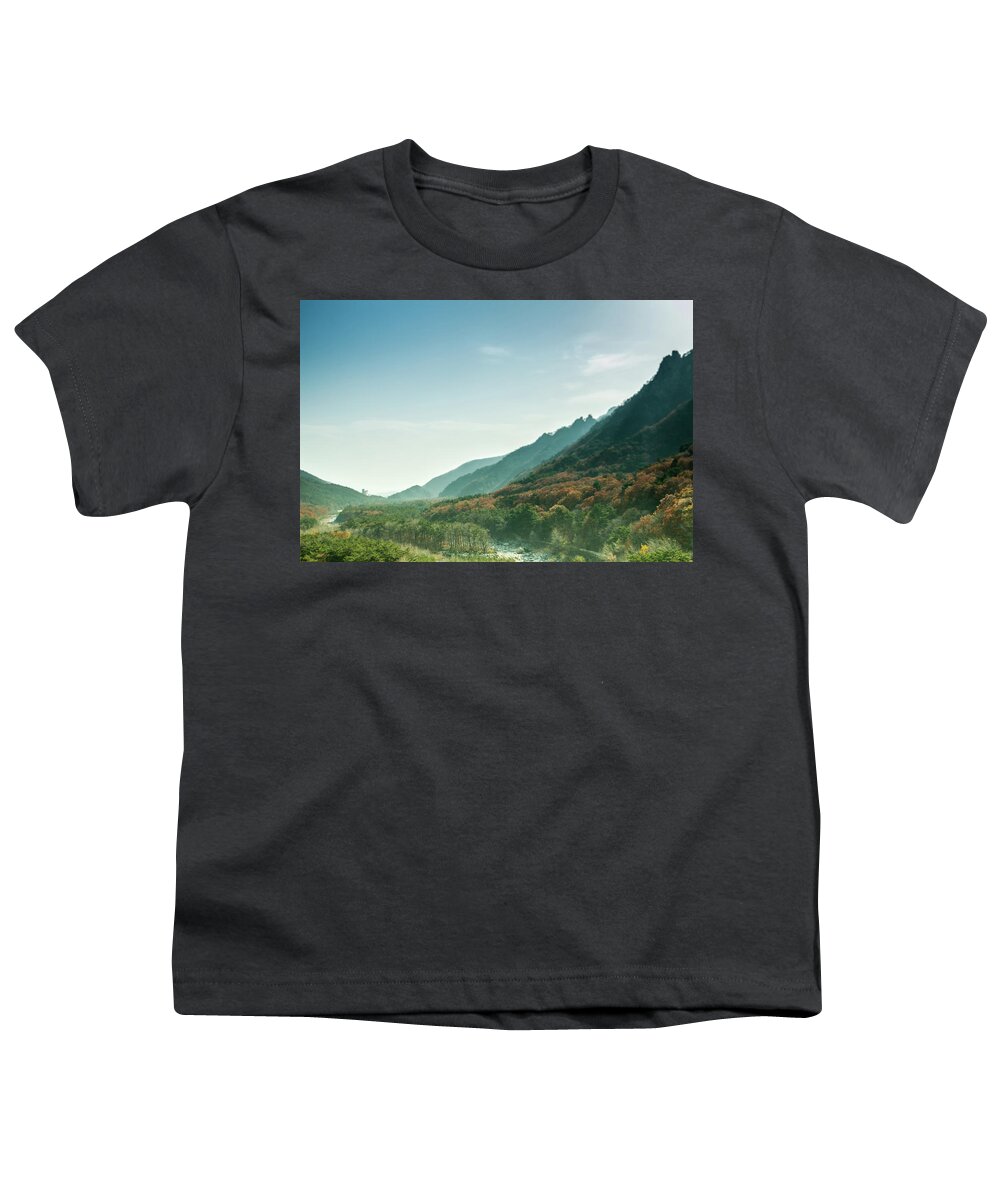 Mountain Youth T-Shirt featuring the photograph Mt. seolak by Hyuntae Kim
