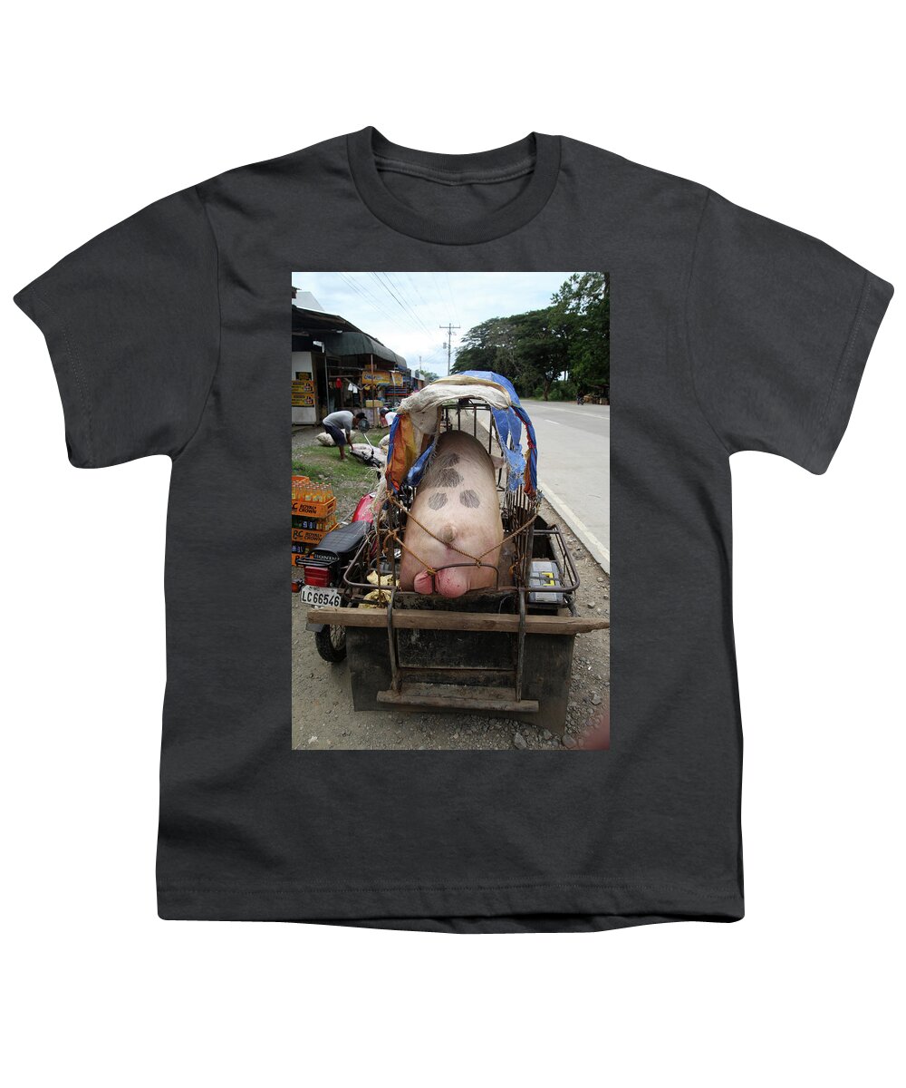 Mati Youth T-Shirt featuring the photograph My Farewell by Jez C Self