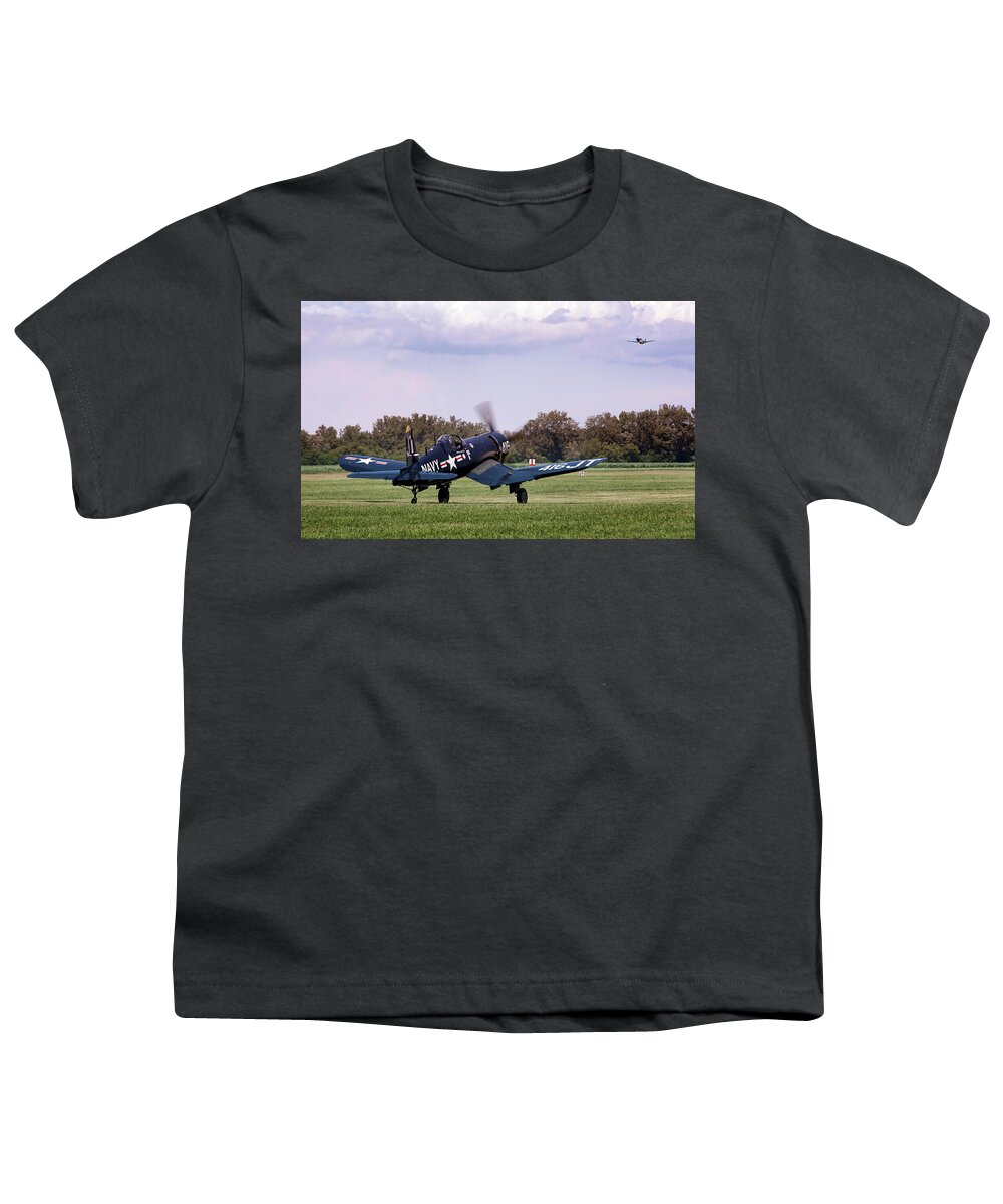 Aviation Youth T-Shirt featuring the photograph My Favorite Things by Peter Chilelli